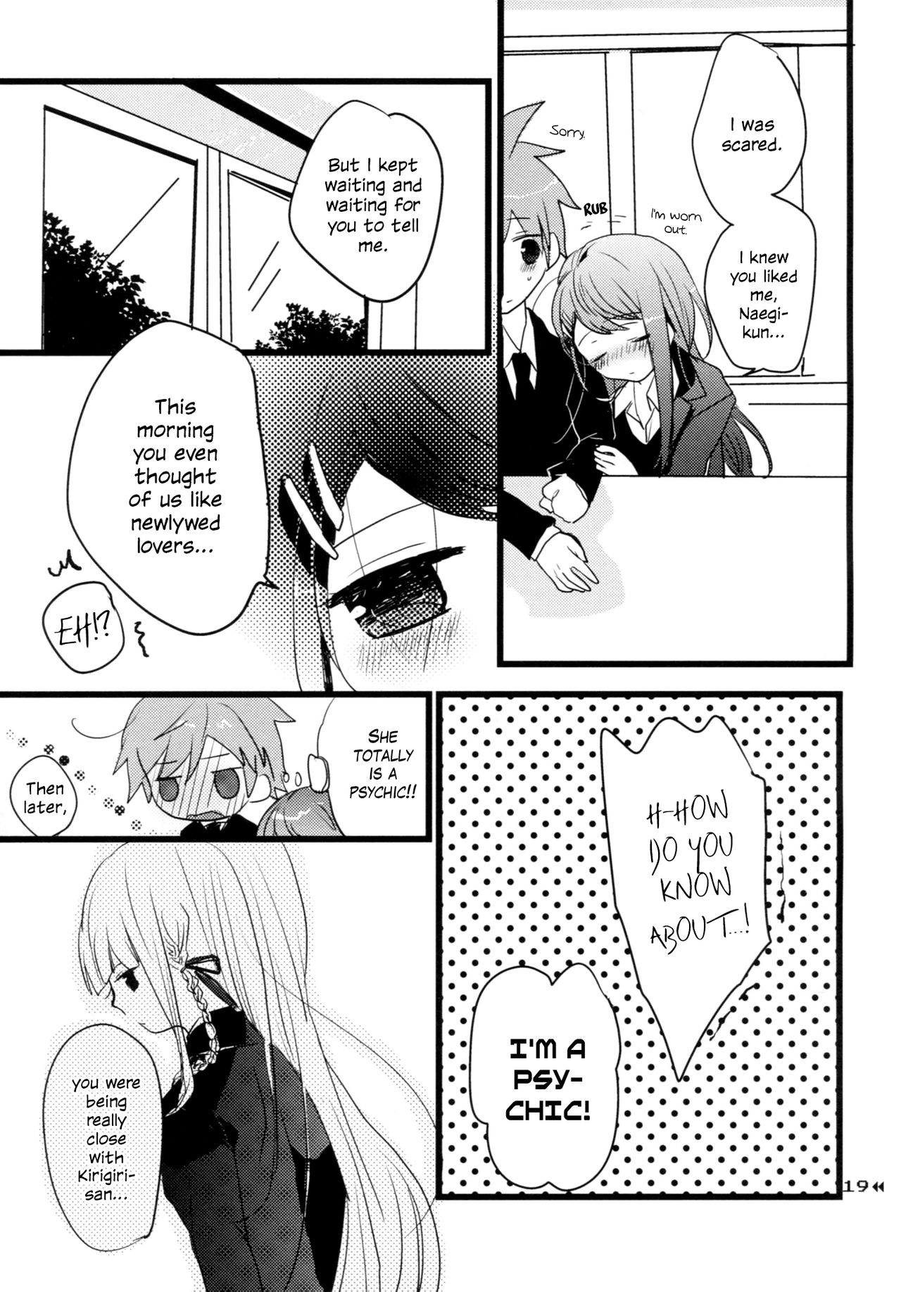 (CCTokyo130) [Jacklake (Koshimura)] Holic Mellow (Danganronpa) [English] [EHCOVE] page 18 full
