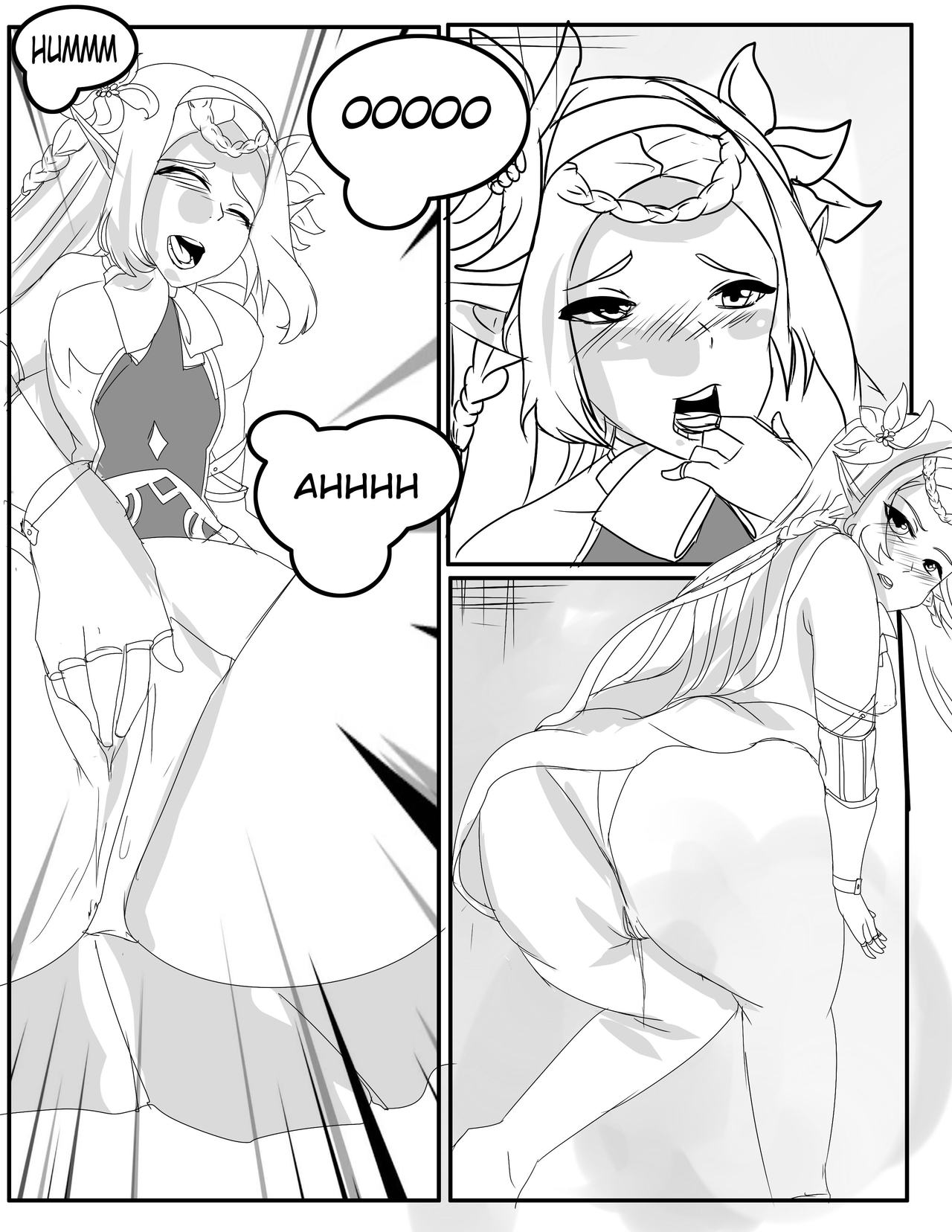 A curious elf [an epic 7 doujin] [english] page 3 full