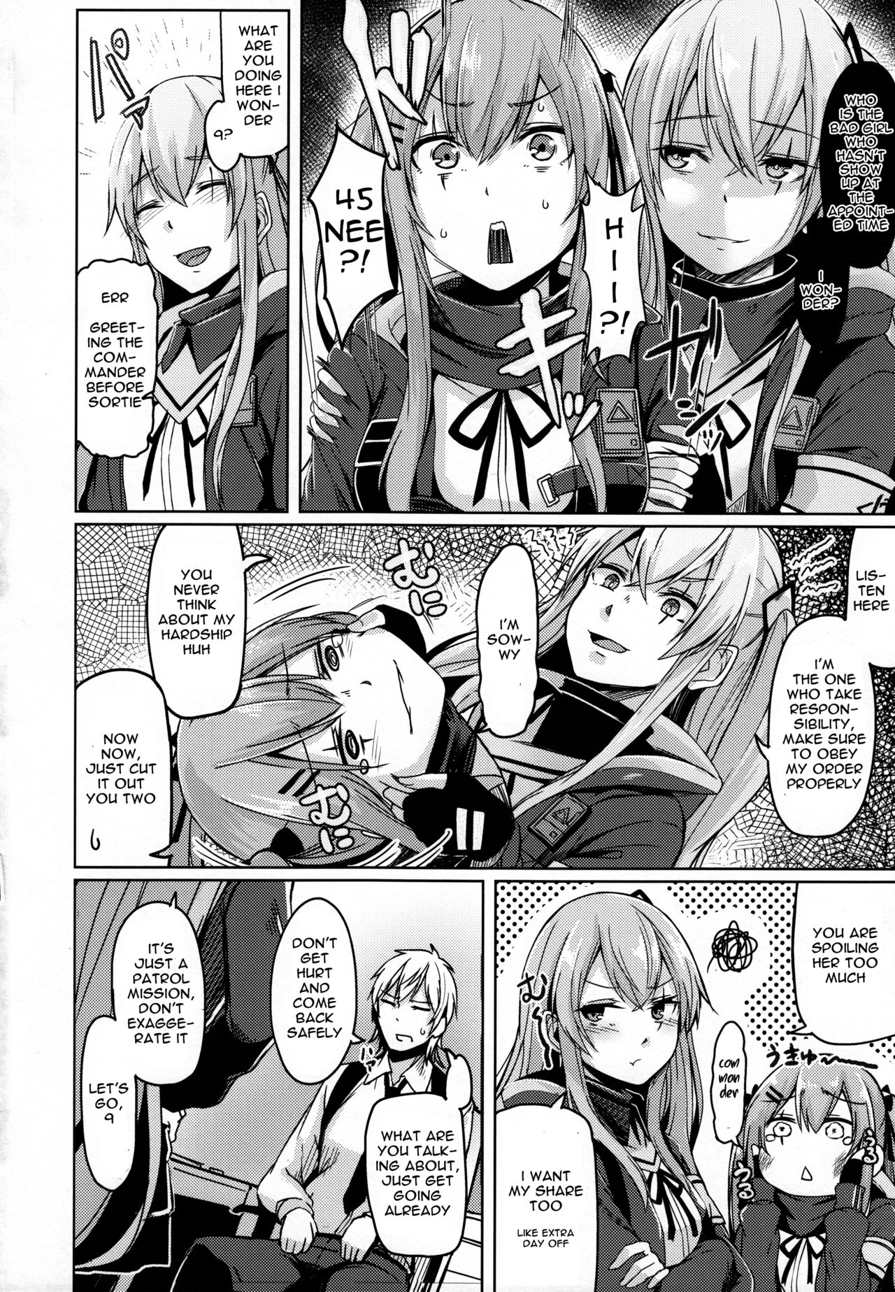 (C95) [ZIGZAG (Hirno)] UMP Kazoku Keikaku | UMP Family Plan (Girls' Frontline) [English] [Spicaworks] page 3 full