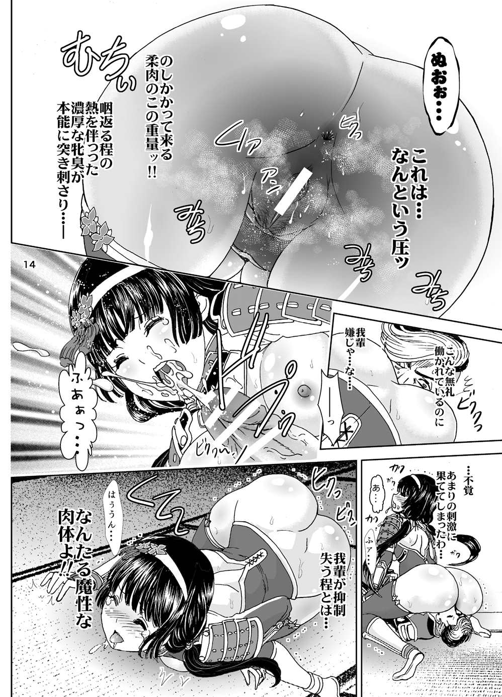 (C88) [Rurunoya (Rurukichi)] Dai Otome Kyouou (Samurai Warriors) page 14 full