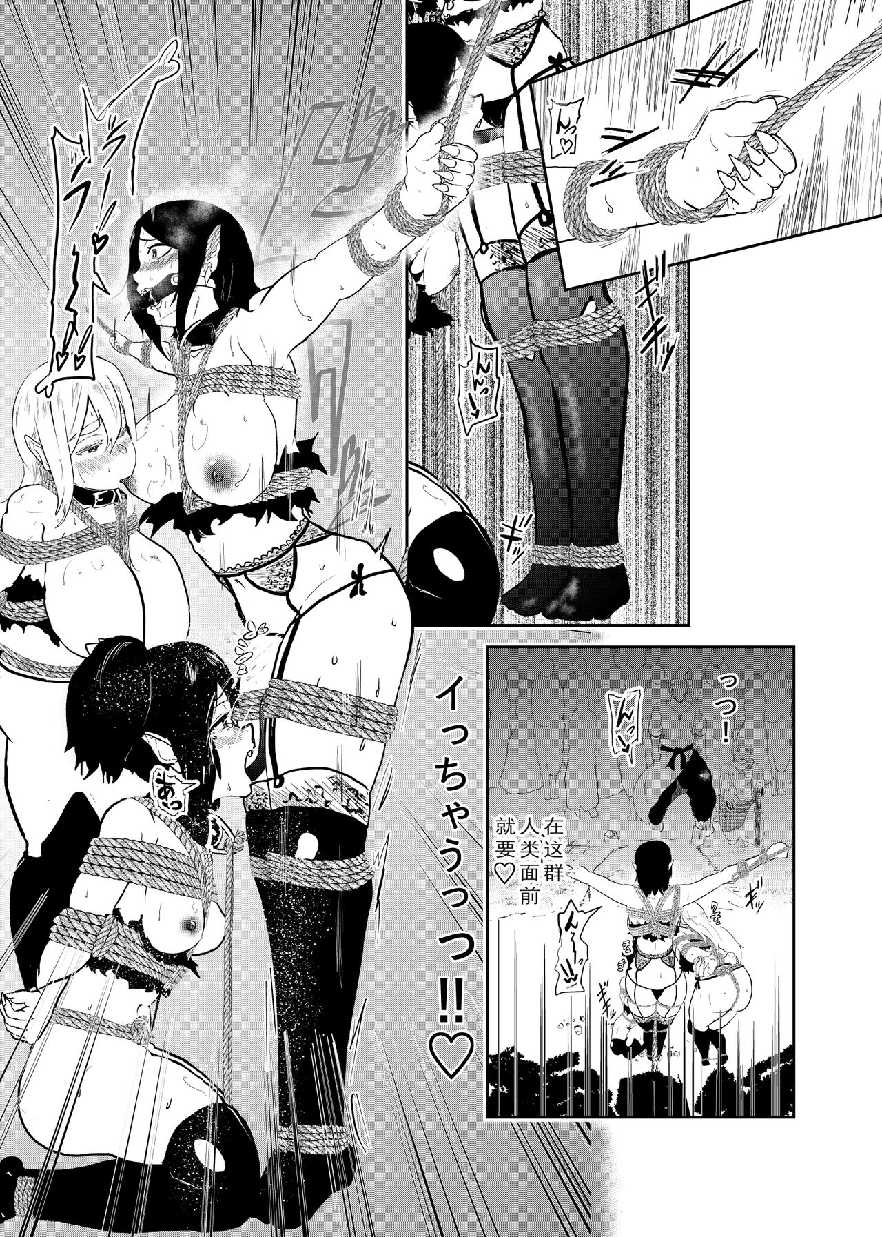 [Tonten] Vamparade 5 ~Kyuuketsuki Sanshimai Hobaku Hen~ [Chinese] [靴下汉化组] page 14 full