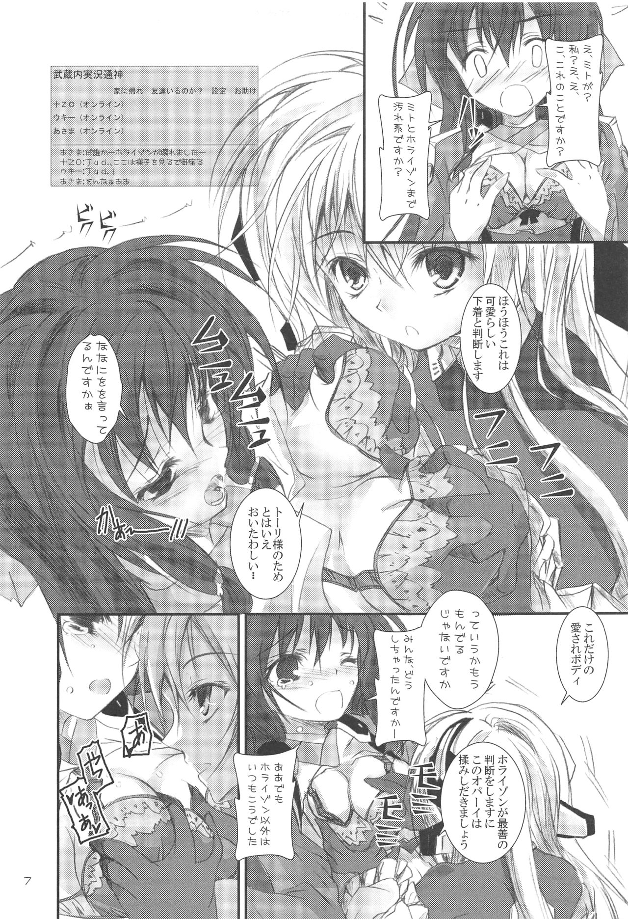 (SC53) [Yagisaki Ginza (Yagami Shuuichi)] Girlish (Kyoukai Senjou no Horizon) page 6 full