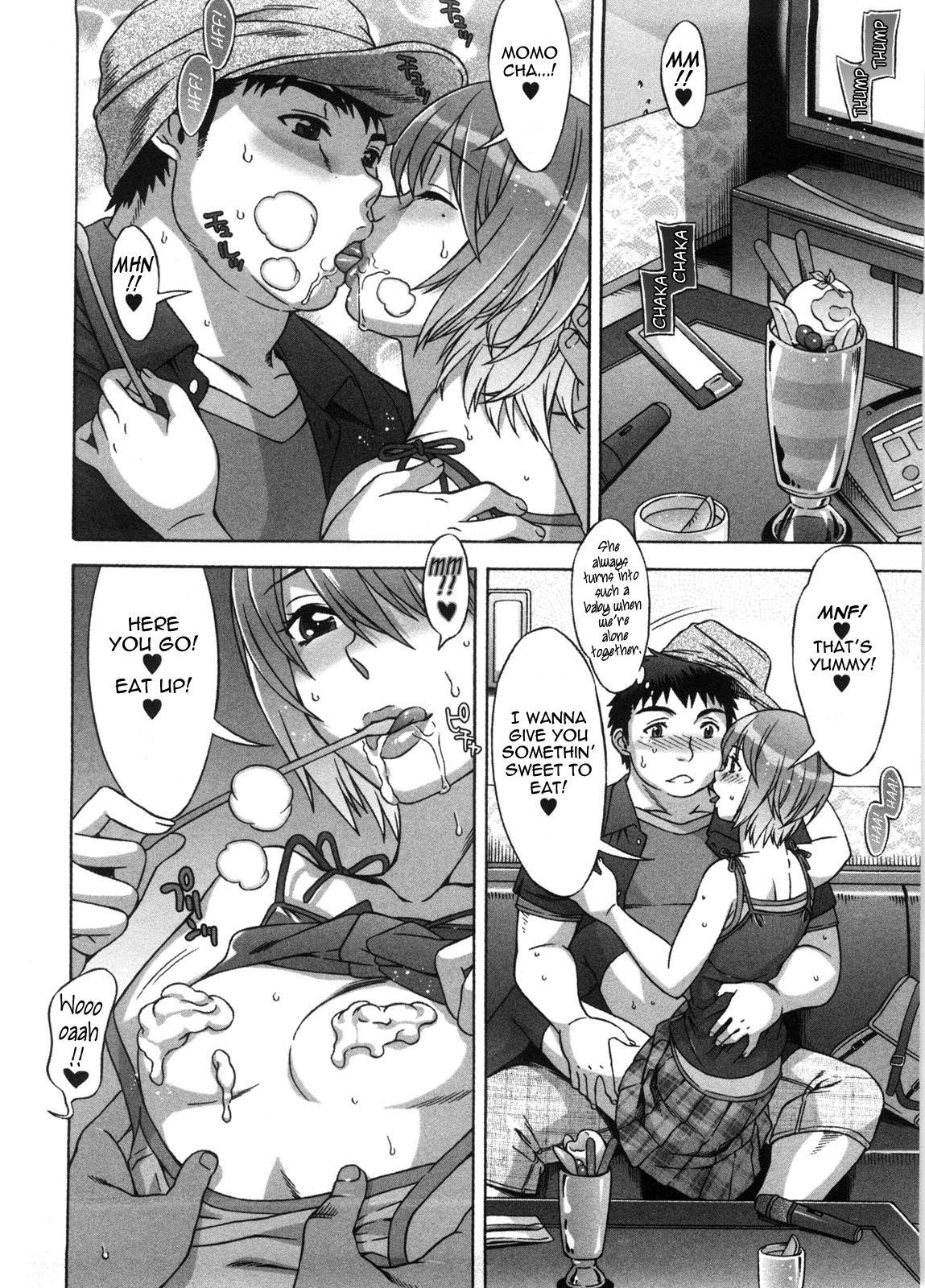 [Hanzaki Jirou] Ama Ero - Sweet Sugar Baby Ch. 1-2 [English] [Tadanohito] [Decensored] page 26 full