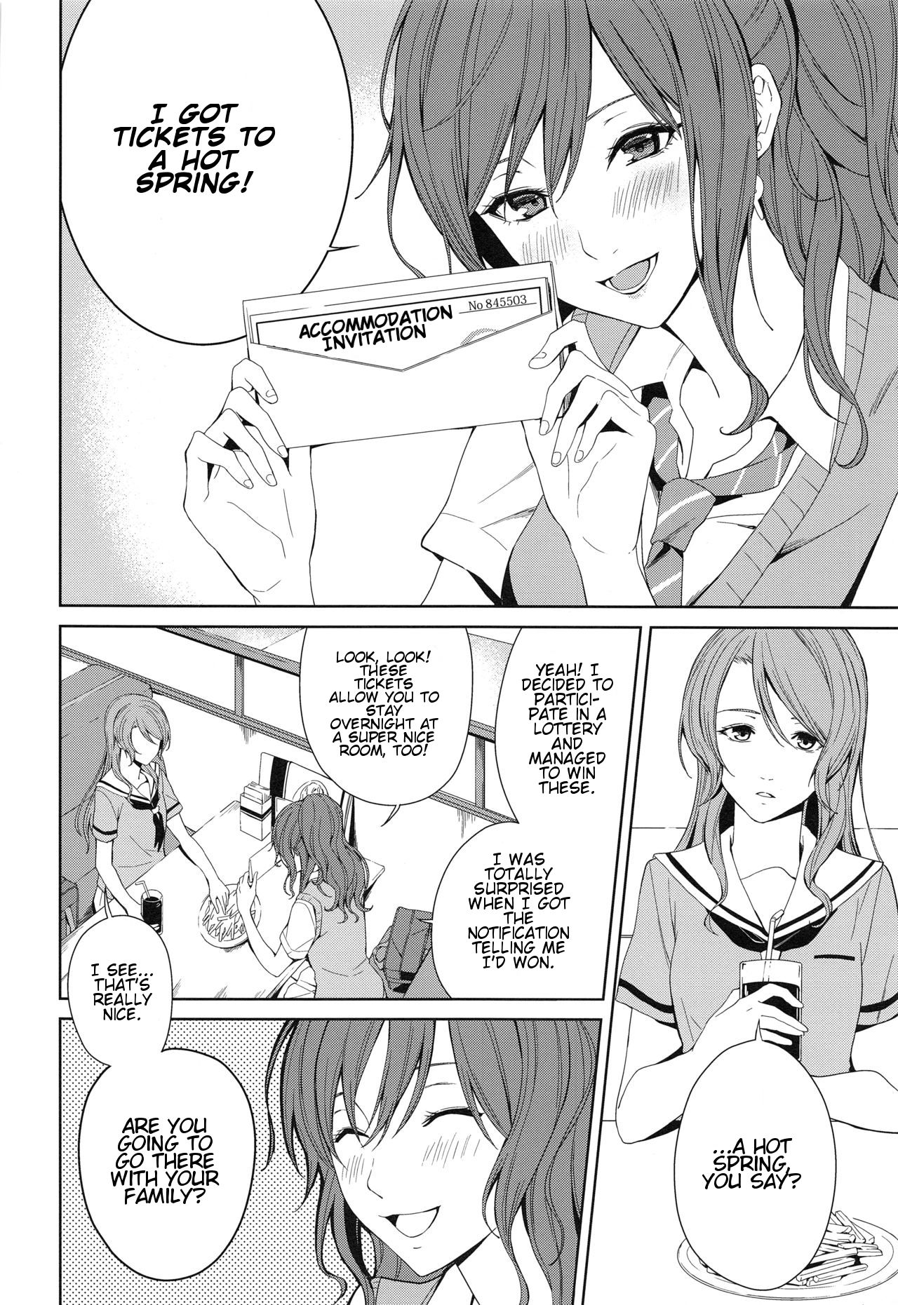 (BanDrea! Star Festival 6) [Tatakai no Kiseki (Senyuu)] Onsen Ryokou | Hot Spring Trip (BanG Dream!) [English] [v2] page 6 full