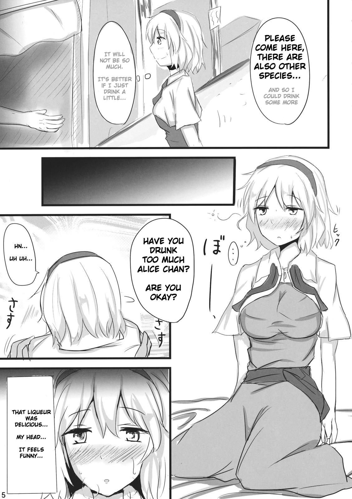 (Kouroumu 7) [Ginmokusei (Poshi)] Nanairo Syndrome | The Syndrome of the Seven Colors (Touhou Project) [English] [Dreidel77] page 4 full