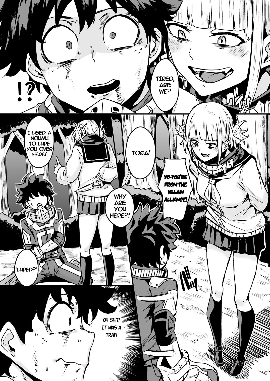 [Happouvijin (yumoteliuce)] Trap Honey (My Hero Academia) [English] [﻿Metaphrastes] [Digital] page 3 full