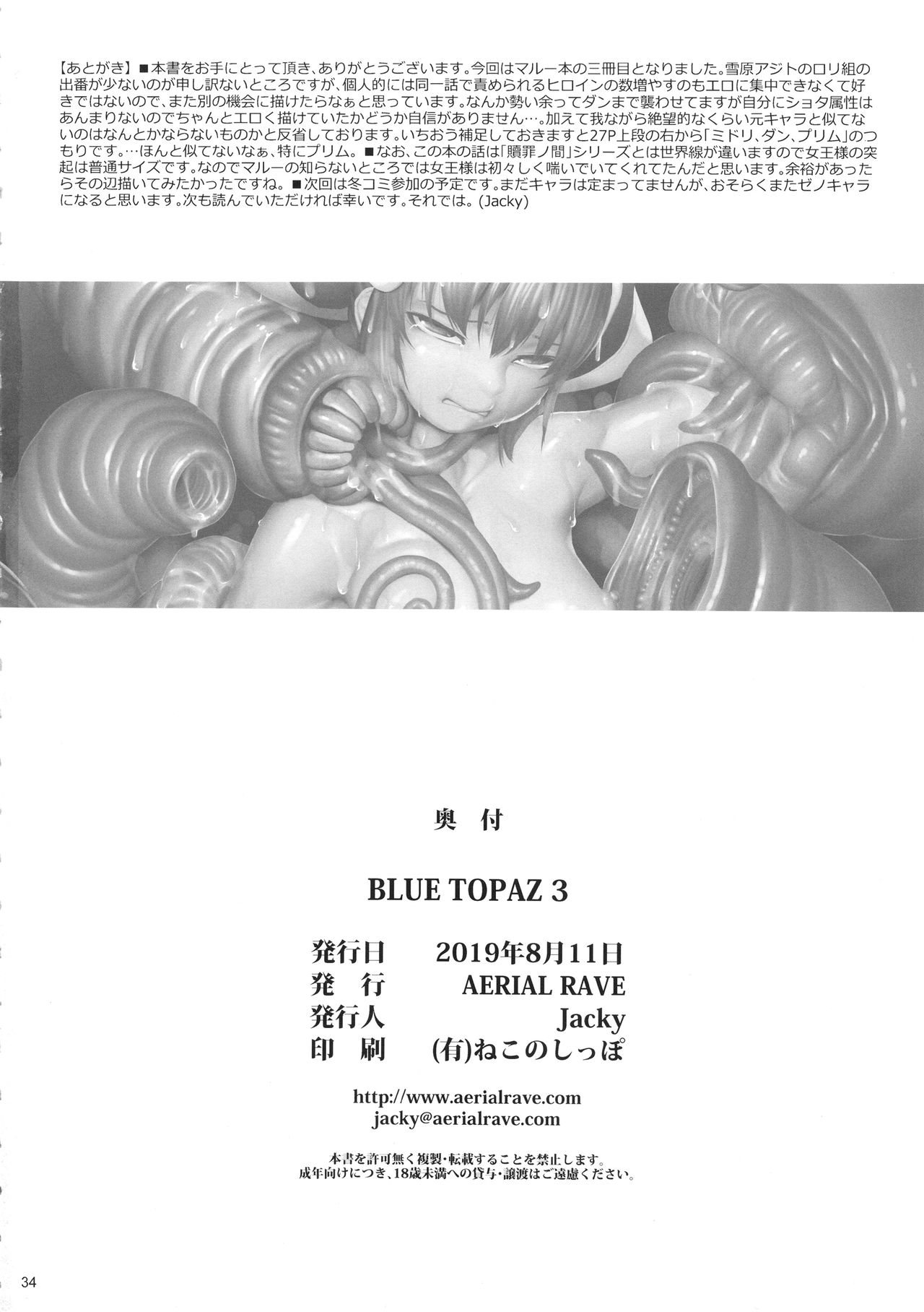 (C96) [AERIAL RAVE (Jacky)] BLUE TOPAZ 3 (Xenogears) [Chinese] [不咕鸟汉化组] page 33 full