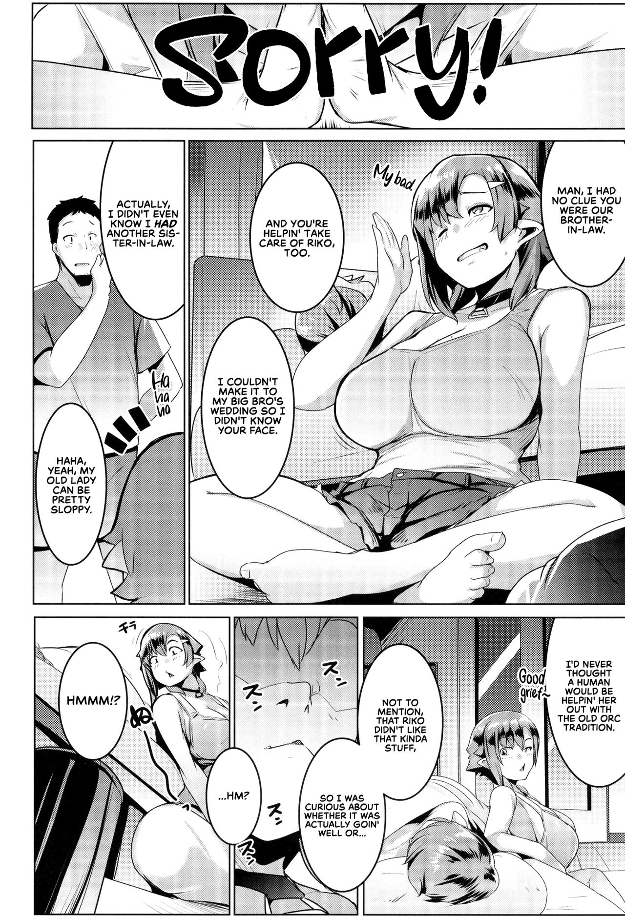 [Hitsuji Kikaku (Muneshiro)] Imouto wa Mesu Orc 2 | My Little Sister is a Female Orc 2 [English] [RedLantern] page 11 full