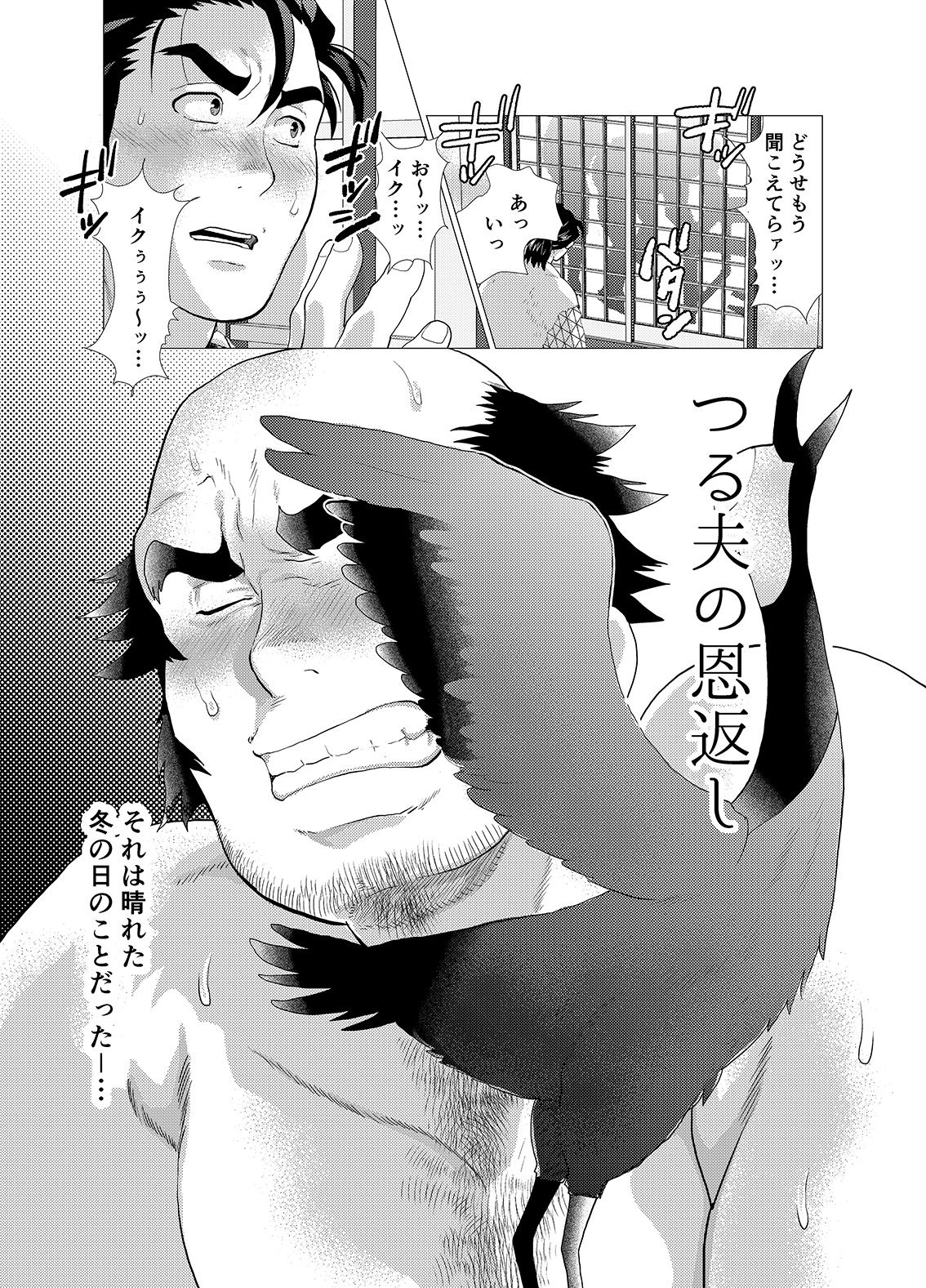 [Ochaocha Honpo (Chabashira Tatsukichi)] Tsuru Otto no Ongaeshi [Digital] page 3 full