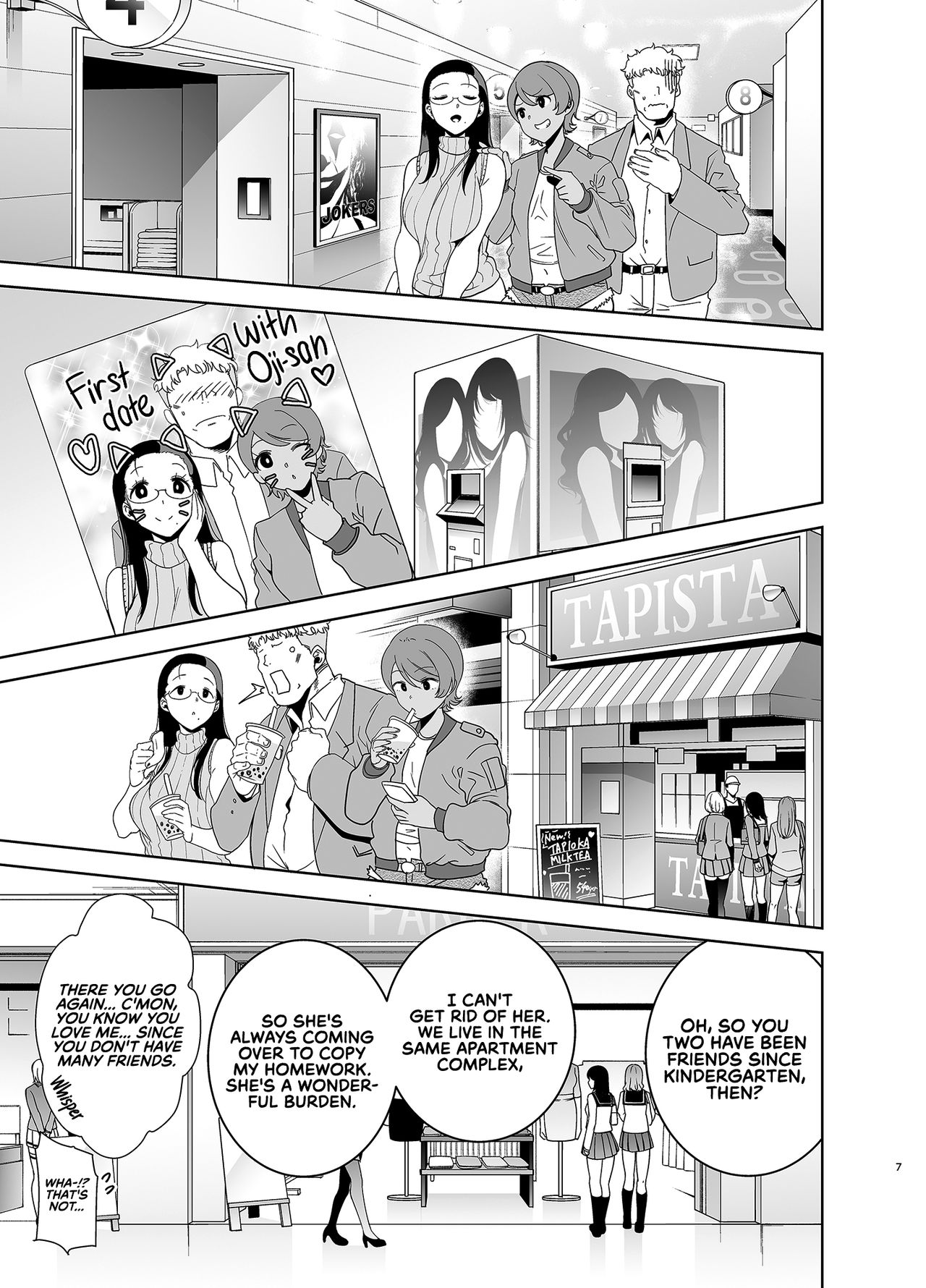 [DOLL PLAY (Kurosu Gatari)] Seika Jogakuin Koutoubu Kounin Sao Oji-san 3 | Seika Girls' Academy Official Rod Oji-san 3 [English] [RedLantern] [Digital] page 7 full