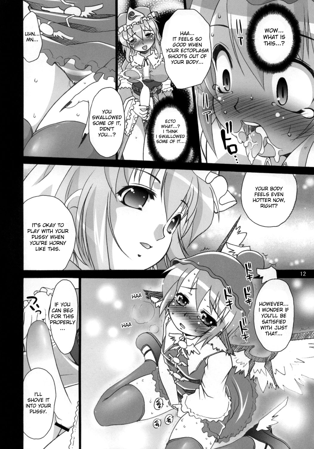 (C73) [Albatross (Mei, Nikusyo)] Yosuzume no Saezuri |The Night Sparrow’s Chirps (Touhou Project) [English] {desudesu} page 12 full