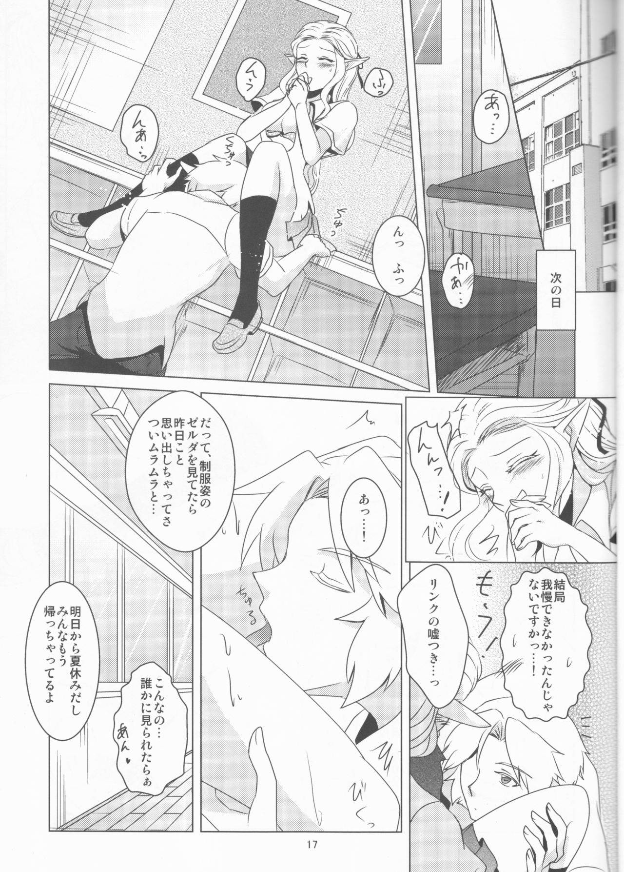 (C84) [Sakurakan (Kaidou Mizuki)] Himawari Biyori (The Legend of Zelda) page 17 full