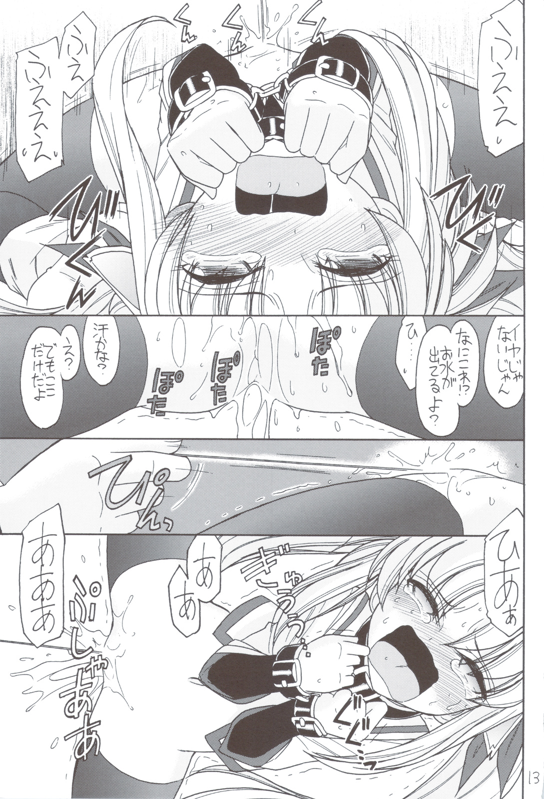 (C83) [EINSATZ GRUPPE (Charlie Nishinaka)] DOG FATE (Mahou Shoujo Lyrical Nanoha) page 14 full