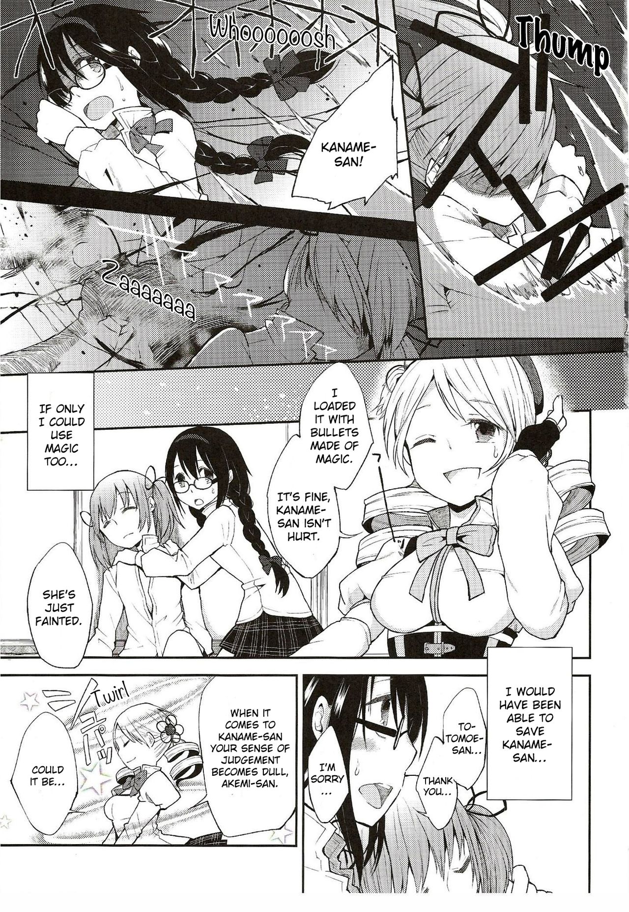 (C81) [flowerchildUEDA (flowerchildUEDA)] Confession - Yuuki o dashite Hajimete no Kokuhaku - (Puella Magi Madoka Magica) [English] [Chads no Teikoku] page 20 full