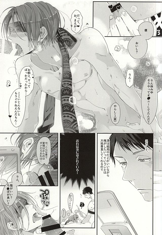 (C87) [Kiseiya (Seina Anji)] Renai Shashin (Free!) page 19 full
