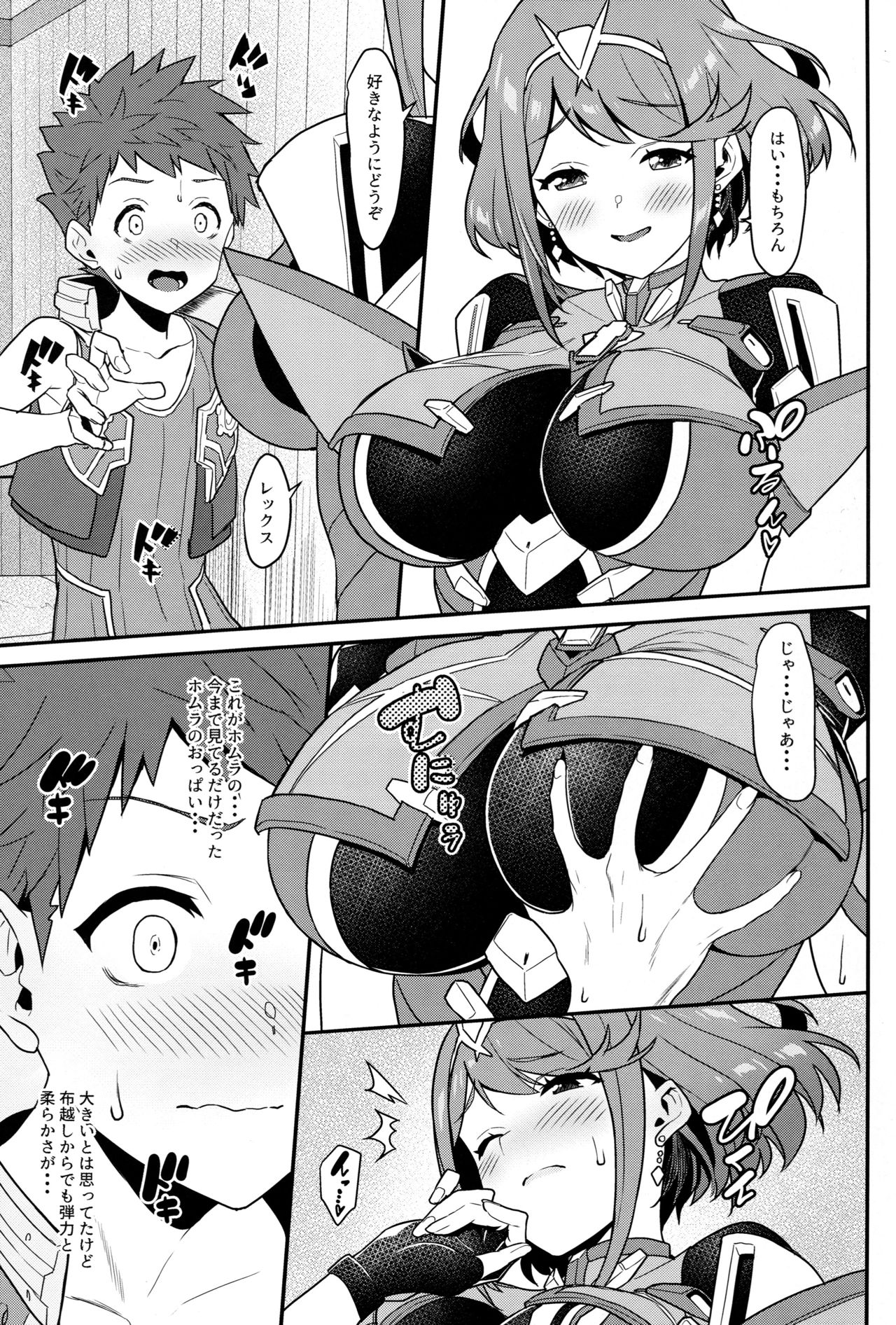 (C95) [Pony Farm (Bonnie)] Chouyou no Naka e to (Xenoblade Chronicles 2) page 10 full