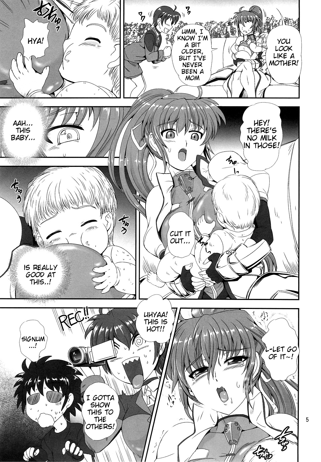 (C82) [PX-REAL (Kumoi Takashi)] SIG TiTi (Mahou Shoujo Lyrical Nanoha) [English] [Tigoris Translates] page 4 full
