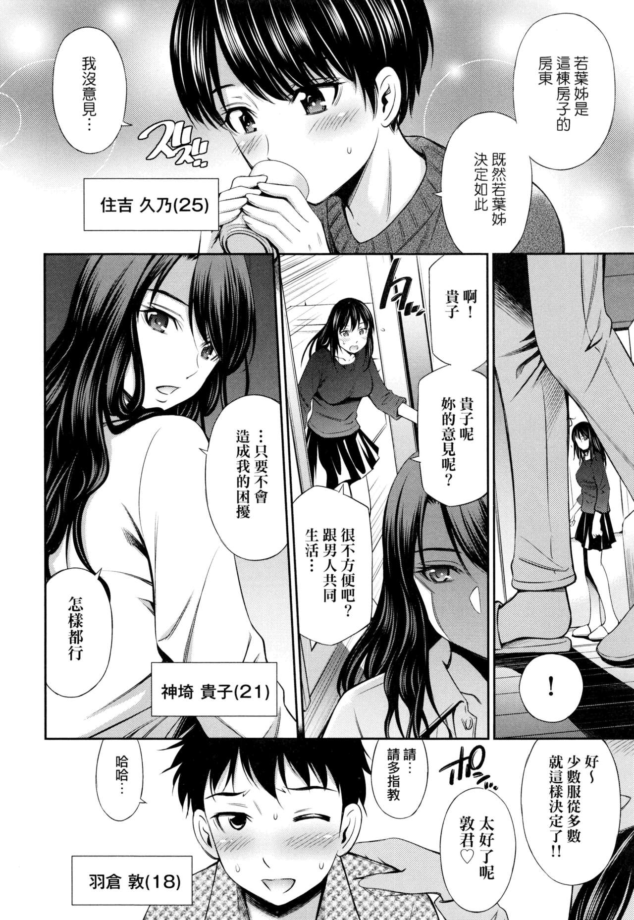 [Sabashi Renya] Share House e Youkoso | 歡迎來到共享分租公寓 [Chinese] [Decensored] page 14 full