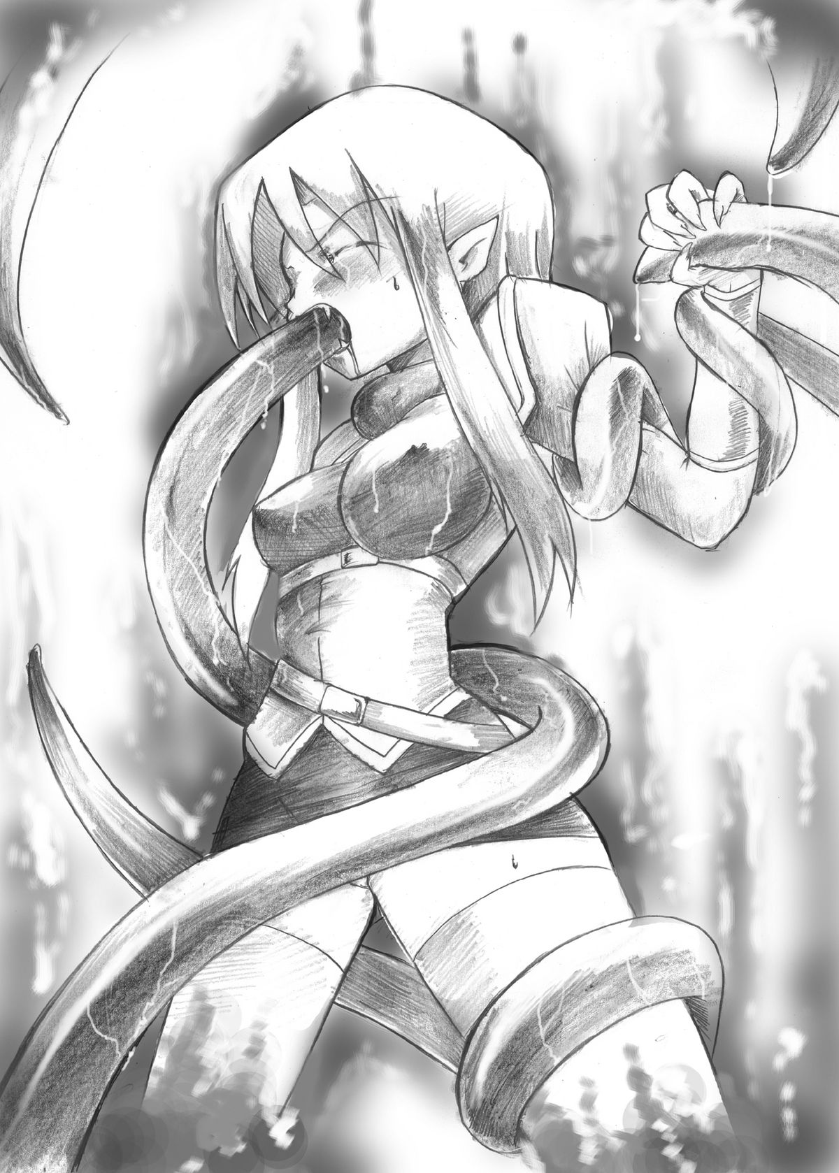 [Crooked Navel (Sanada Kuro)] Dark Princess Sousyuuhen [Digital] page 53 full