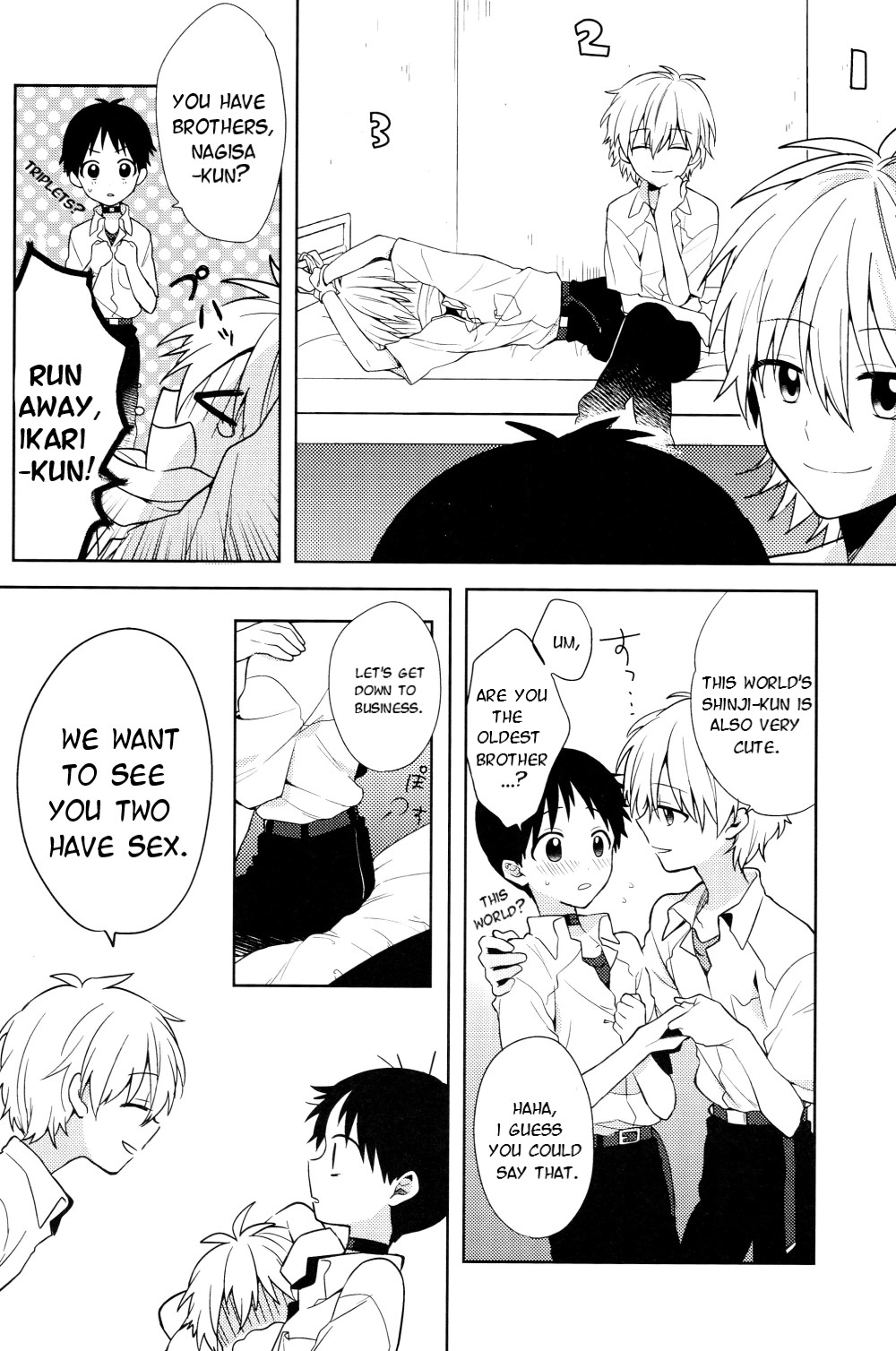 (HaruCC19) [Nicomarch (Plico)] Nagisa-kun no Iu Toori | As Nagisa-kun Commands (Neon Genesis Evangelion) [English] [TyroLuuki] page 6 full