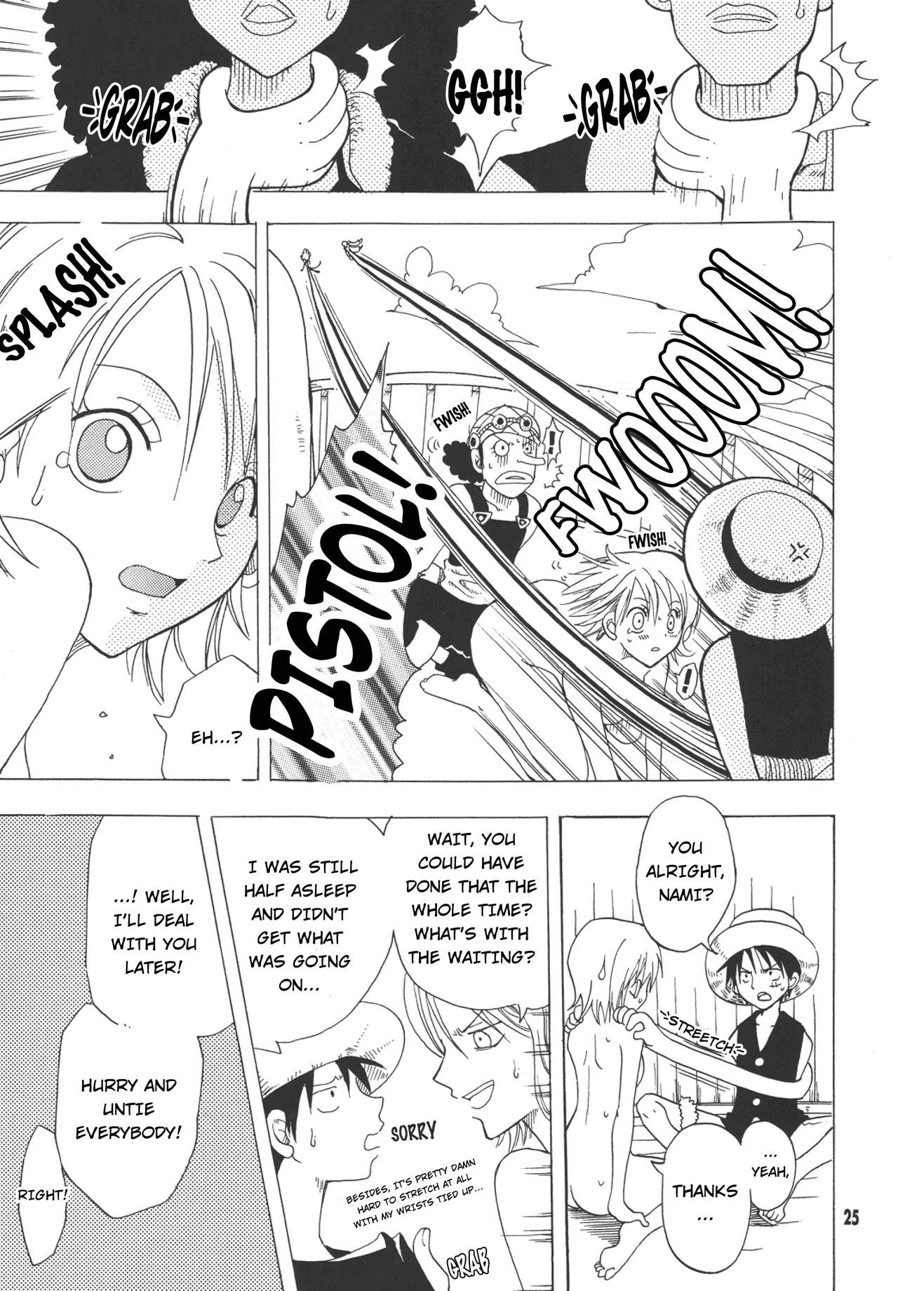 [Kurione-sha (YU-RI)] Shiawase PUNCH! (Lovely Kaizoku Collection) (One Piece) [English] [EHCOVE] [Digital] [Incomplete] page 21 full