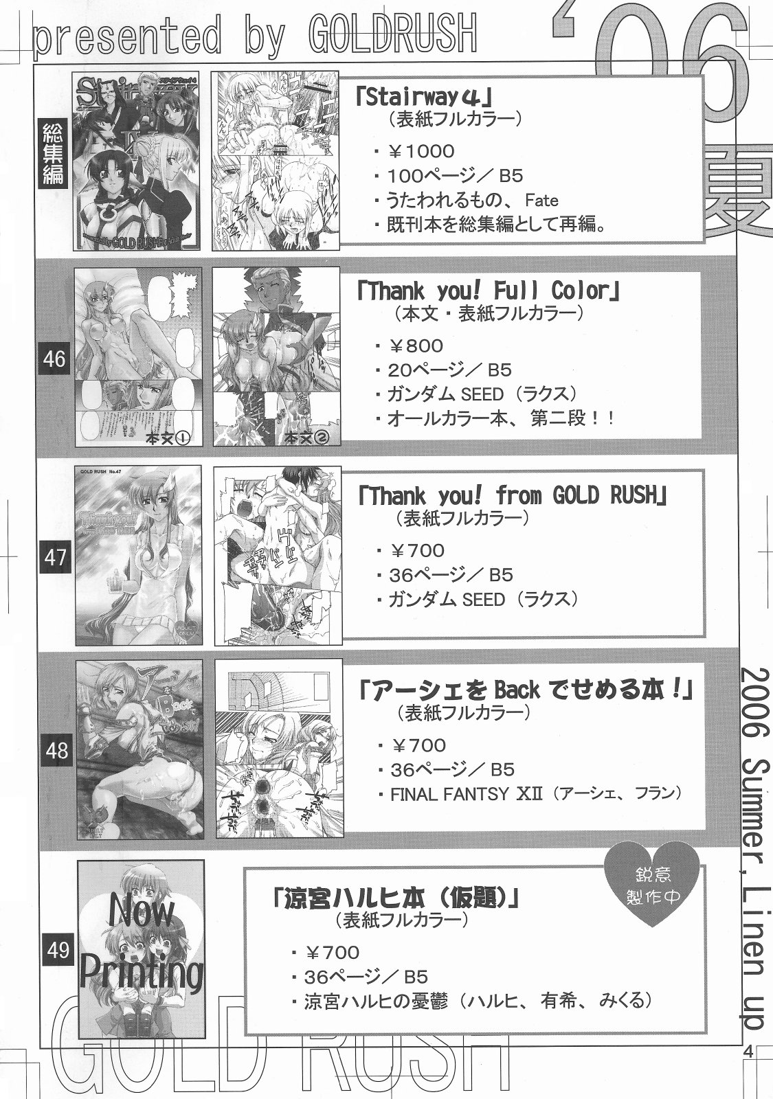 (C70) [GOLD RUSH (Suzuki Address)] Thank you! From Gold Rush (Gundam SEED DESTINY) [Chinese] [graviton个人汉化] page 4 full