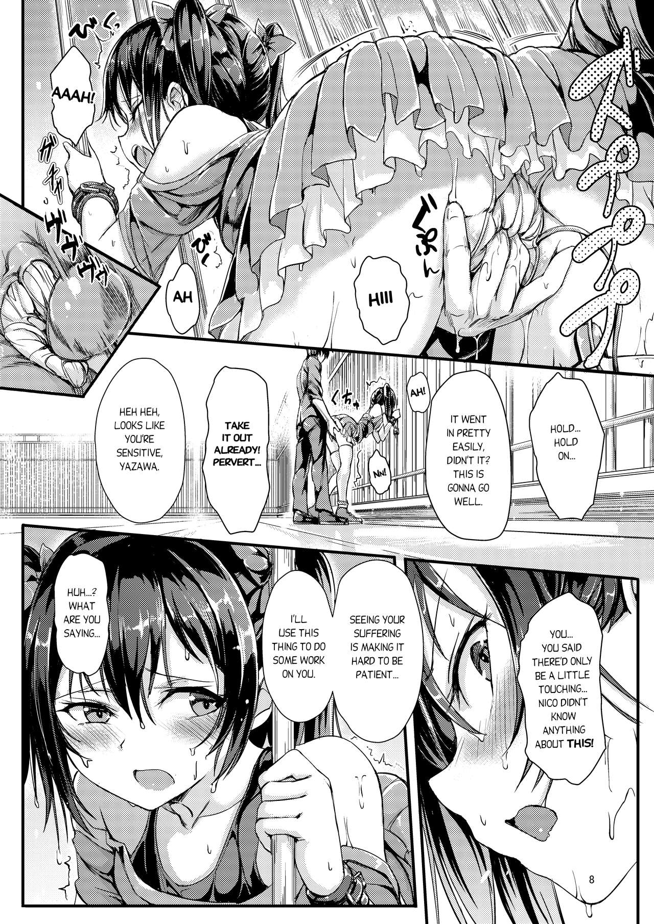 (C90) [Kyockchokyock (Kyockcho)] Nico Joku | Nico Rape (Love Live!) [English] page 6 full