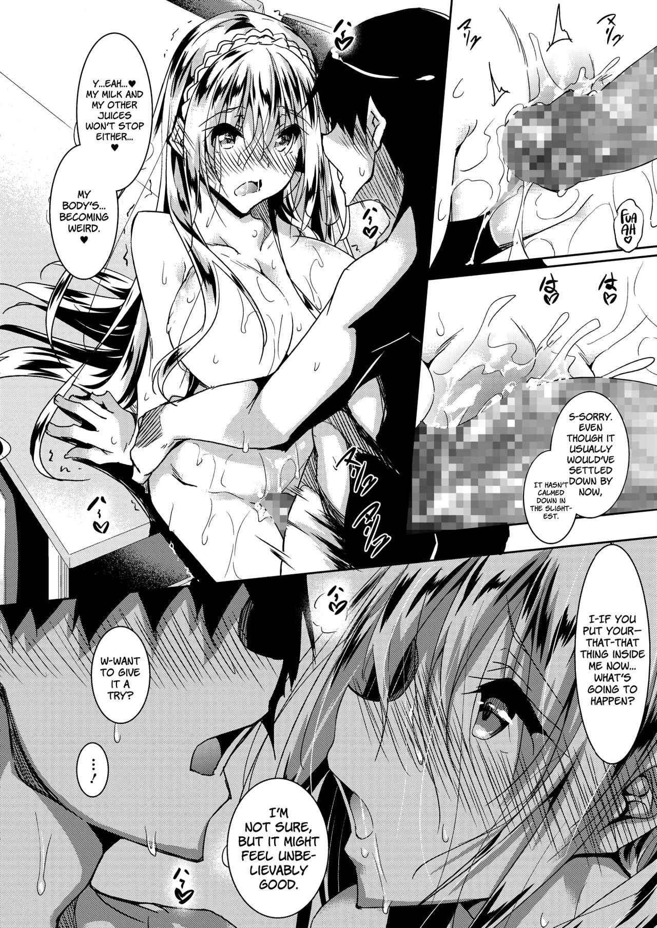 [Fukuyama Naoto] Milk Mamire | Milk Drenched Ch. 1-3 [English] =White Symphony= [Digital] page 24 full