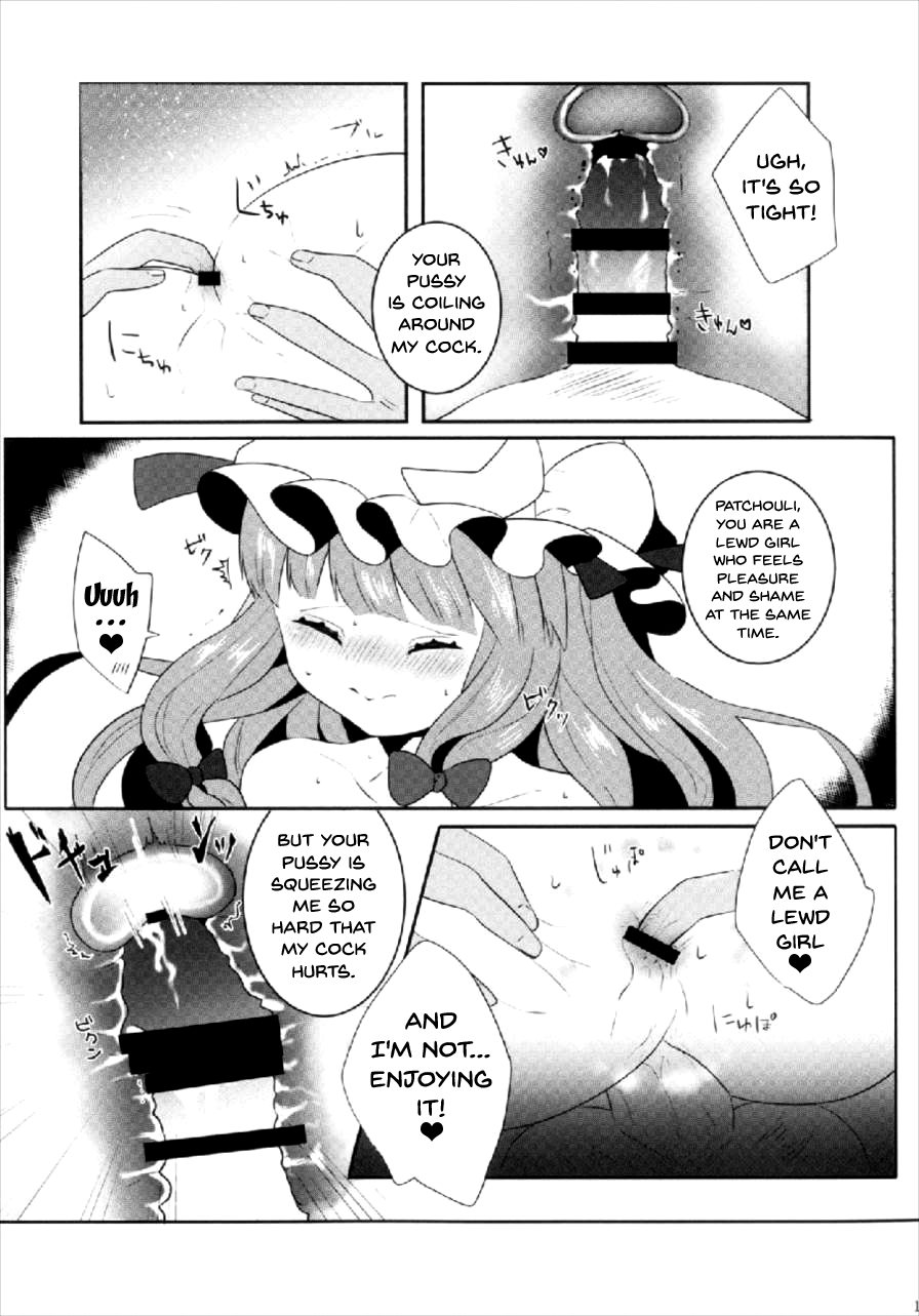 (Shuuki Reitaisai 4) [Dai ③ no Shippo (ATM)] Ecchi na Gensoukyou ~Patchouli to Ecchi na Mahou Hen~ (Touhou Project) [English] {doujins.com} page 14 full