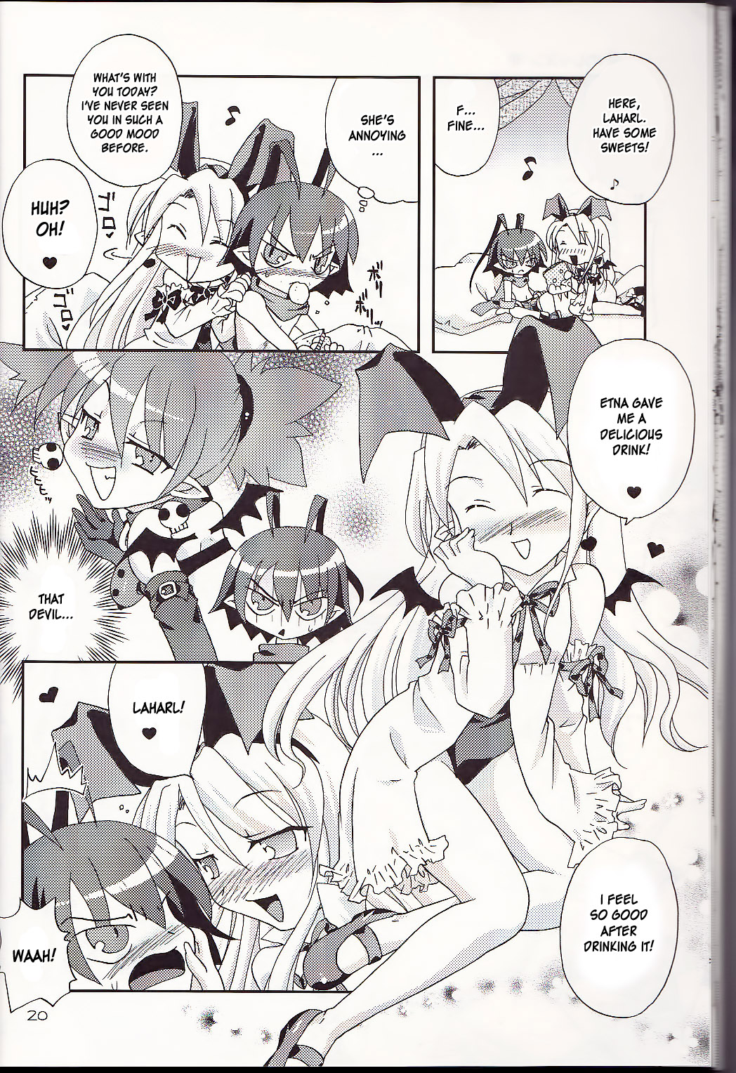 (SC32) [Hebi Ichigo (Umihoshi Minori)] Hi-me-go-to (Disgaea) [English] {desudesu} page 20 full