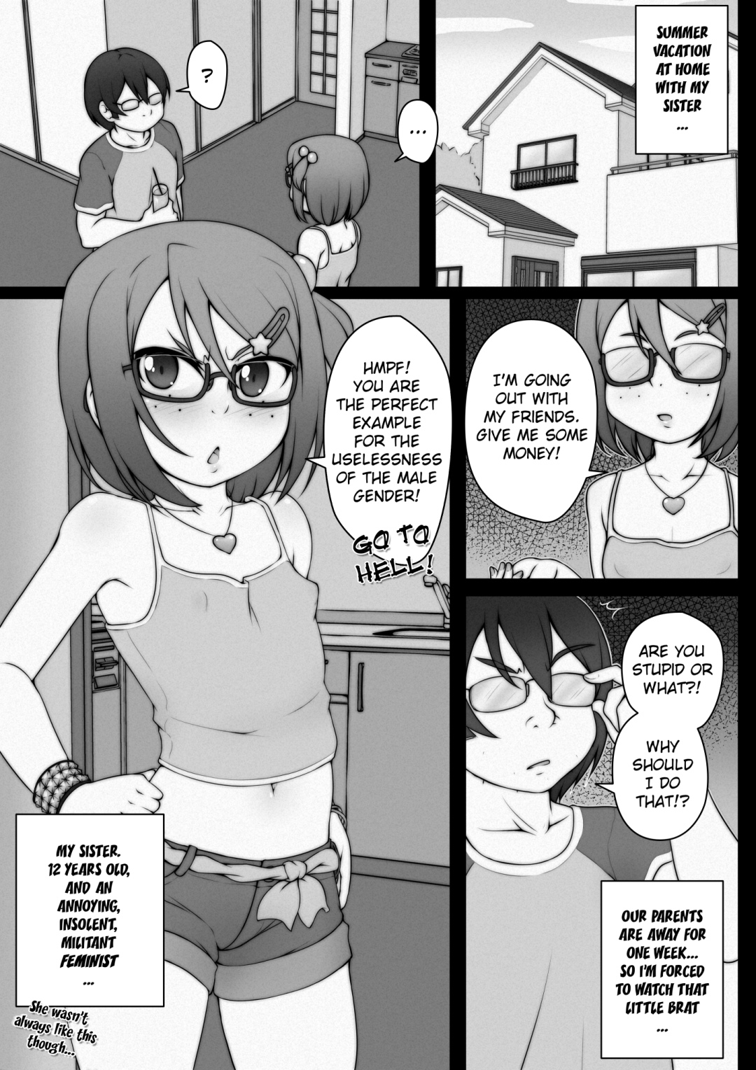 [Gheth] I Don't Need Feminism Because I Love My Big Brother's Dick! page 2 full