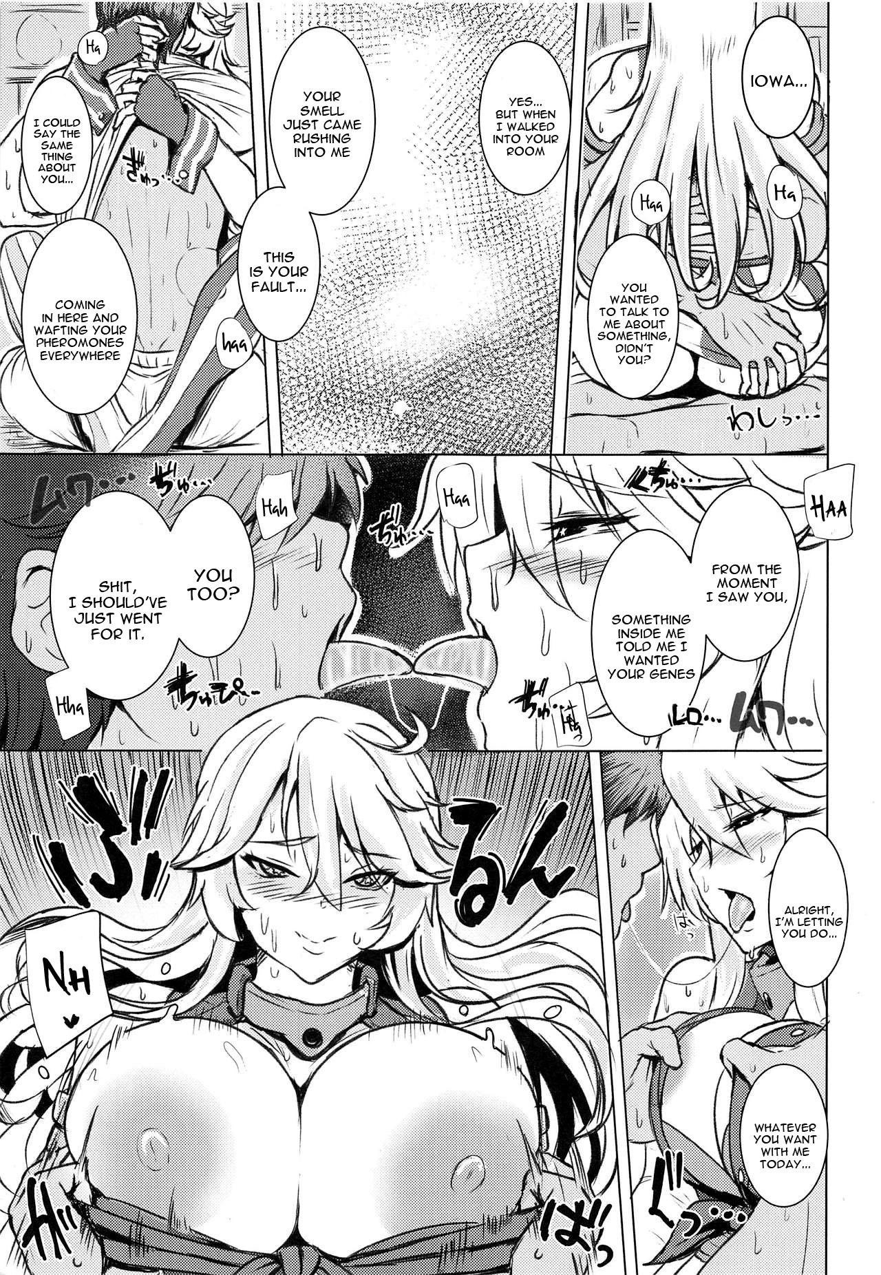 (C95) [Guhan Shounen] Iowa no Erohon - Iowa Hentai Manga (Kantai Collection -KanColle-) [English] [constantly] page 6 full