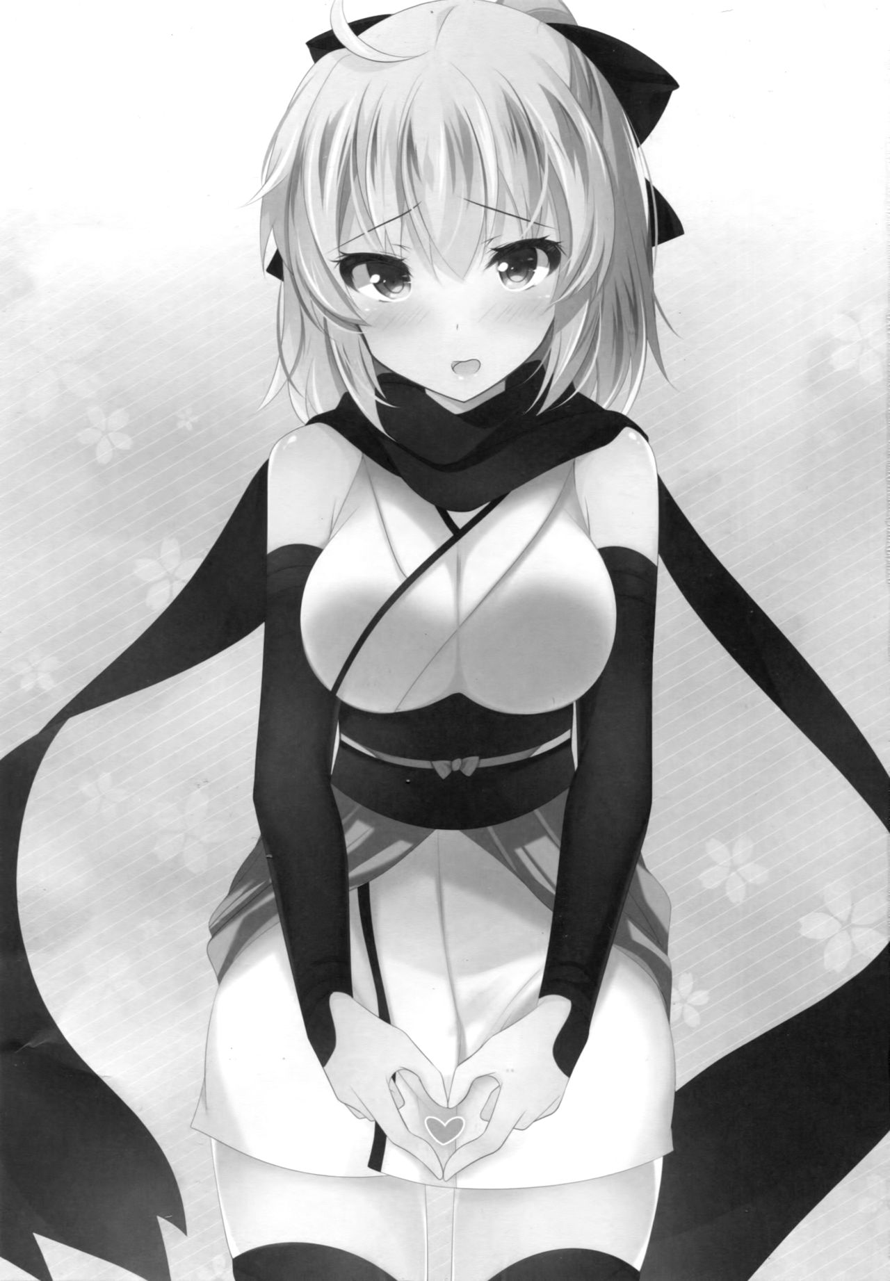 (COMIC1☆11) [Chocolate Latte (Ichiyo Moka)] Okita-san ni omakase kudasai (Fate/Grand Order) page 2 full