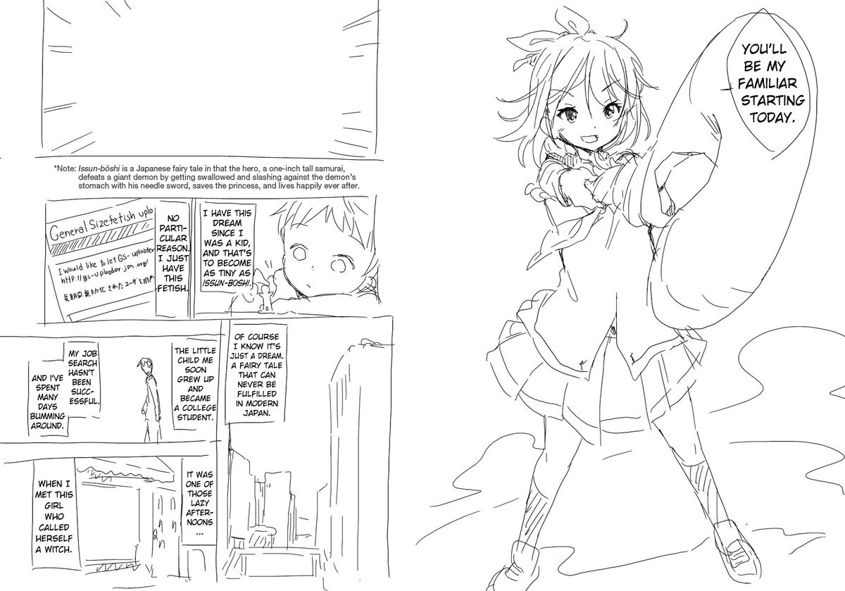 [fuyuno mikan] Shuushoku saki ha rakudai majo no tsukaima | Familiar of useless witch (ongoing) page 3 full