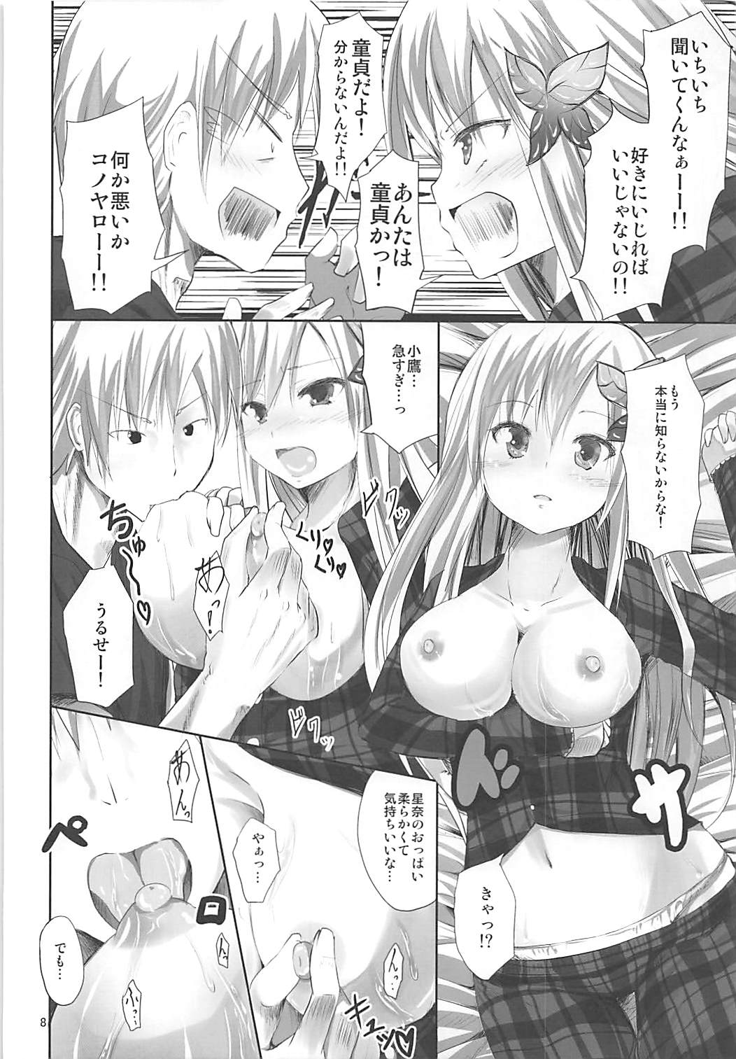 (SC54) [Water Drop (MA-SA)] Niku no Hoshi (Boku wa Tomodachi ga Sukunai) page 7 full