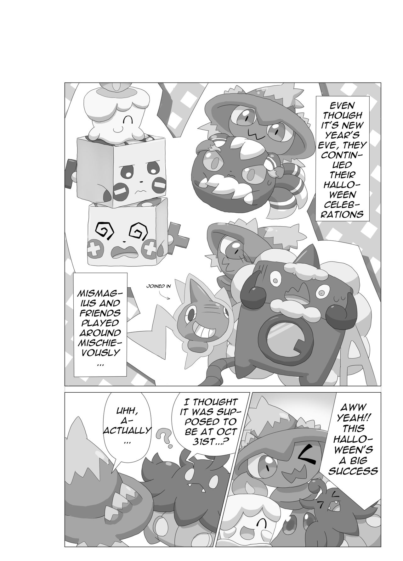 [KAWAZOKO (Various)] Ghost Party (Pokémon) [English] [Digital] page 44 full