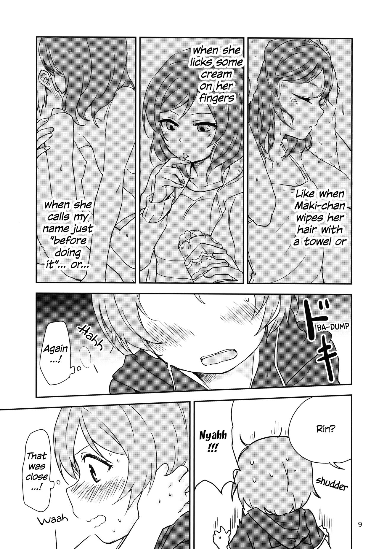 (C90) [Kurocan, Toramadara. (Itsuki Kuro, Ryuuga Ookami)] Dokodemo Issho (Love Live!) [English] [WindyFall Scanlations] page 9 full