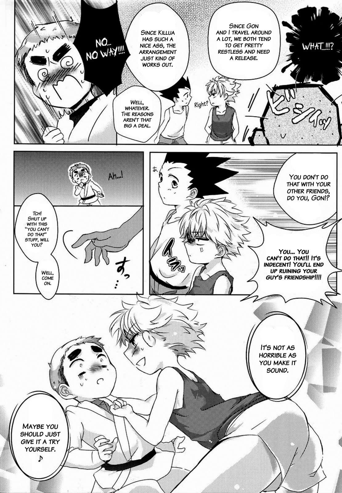 [Emilio(Naikai)] Doki Doki Hey Triangle (Hunter X Hunter)[English][Decensored] page 6 full