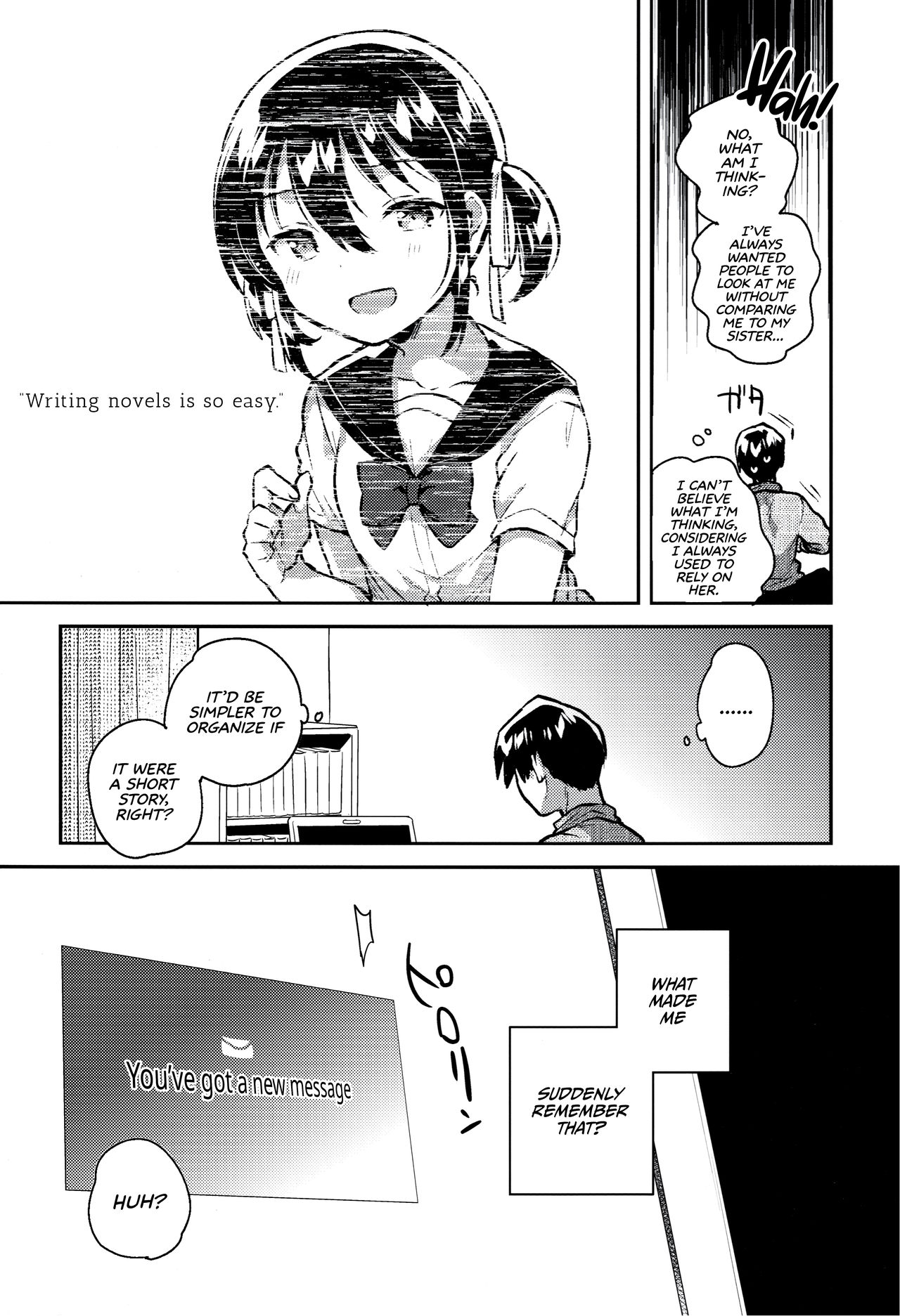 (SC2019 Spring) [squeezecandyheaven (Ichihaya)] Imouto wa Kakezan ga Dekiru | My Sister Can Multiply [English] =The Lost Light= page 6 full