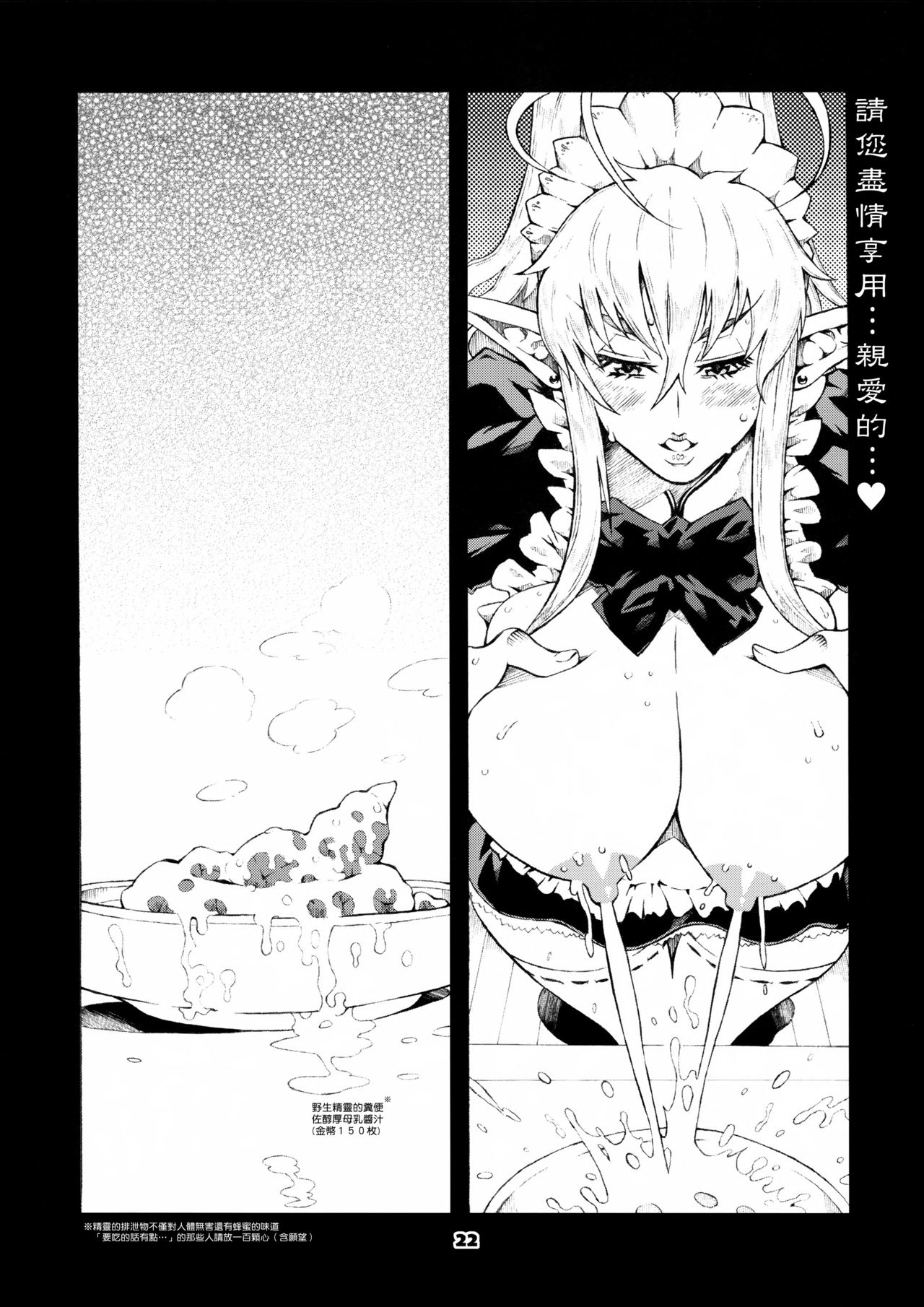 [COMBAT MON-MON (Hiratsura Masaru)] BQB (Queens Blade) [Chinese] [臭鼬娘漢化組] page 21 full