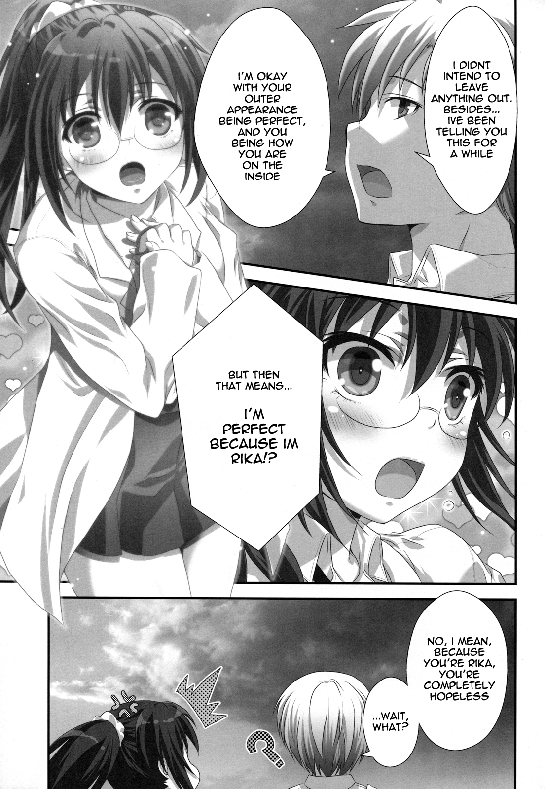 (C81) [Analog Store (gomatamago)] Rika END Made Nan Mile? | How Many Miles Until the Rika End? (Boku wa Tomodachi ga Sukunai) [English] [life4Kaoru] page 22 full
