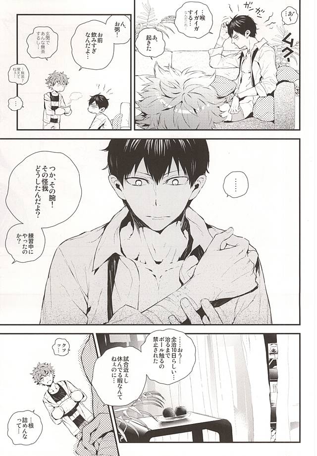 (RTS!!5) [Akoyagai To Aumale Ebi (Ooki Bonta)] Oretachi Dousei Hajimemashita -Hop a Train (Haikyuu!!) page 8 full