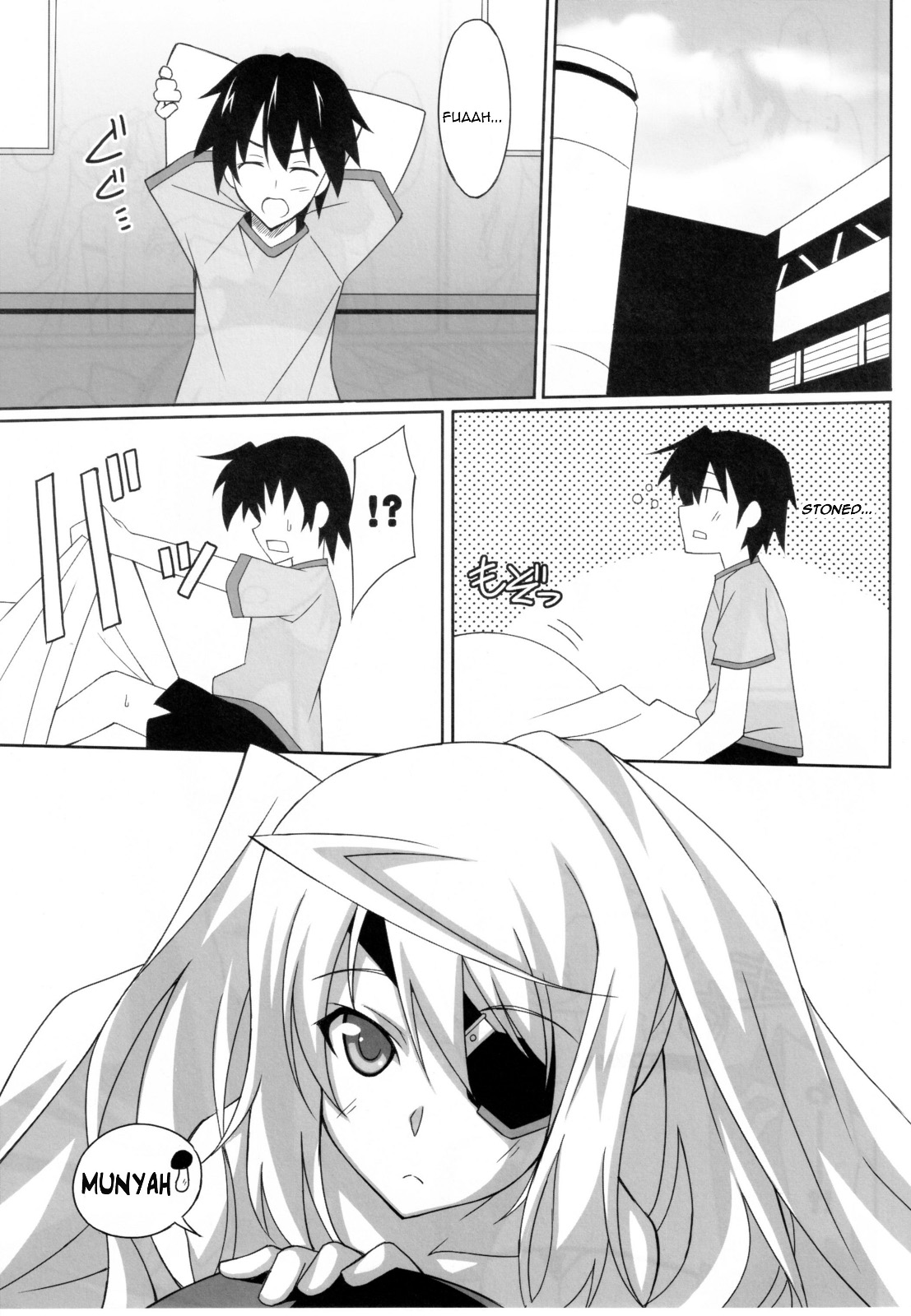 (Daiikkai Orimura Ichika Soudatsusen!!) [LemonMaiden (Aoi Masami)] Kuro Usa - Black Rabbit (IS <Infinite Stratos>) [English] =Kibitou4life= page 5 full