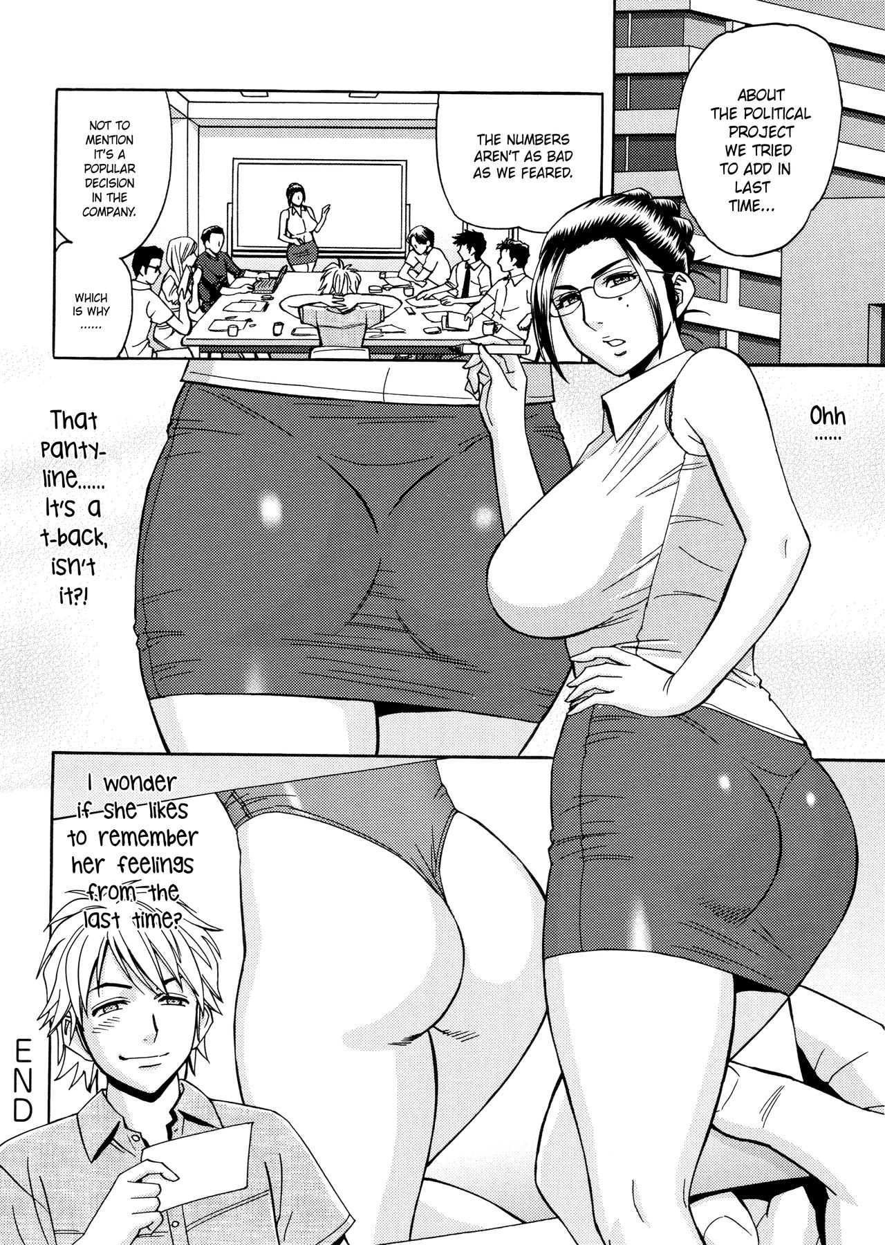 [Tatsunami Youtoku, Yamazaki Masato] Bijin Henshuu-chou no Himitsu | Beautiful Editor-in-Chief's Secret Ch. 1-2 [English] [Forbiddenfetish77] [Decensored] page 44 full