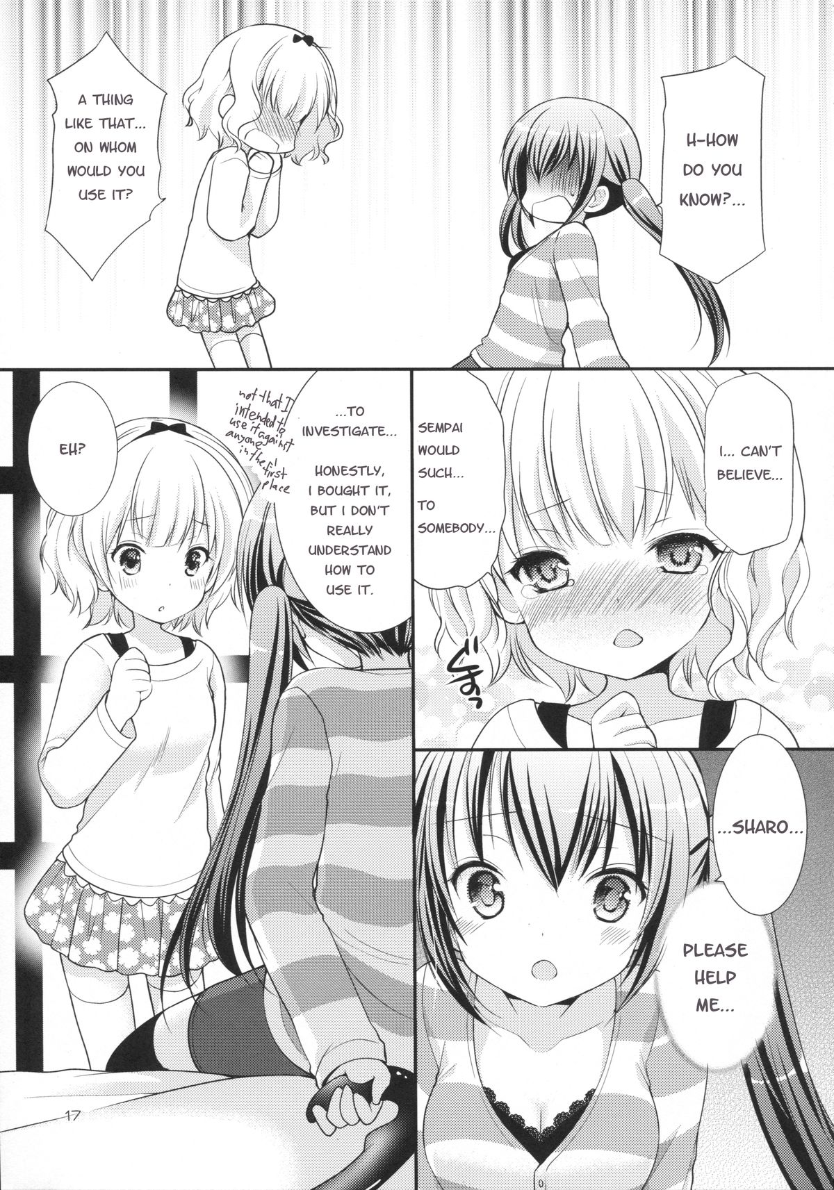 (SC65) [Singleton (Azuma Yuki)] Sharo to Rize no Himitsu no Lesson | Sharo & Rize Secret Lesson (Gochuumon wa Usagi desu ka?) [English] [p106] page 16 full