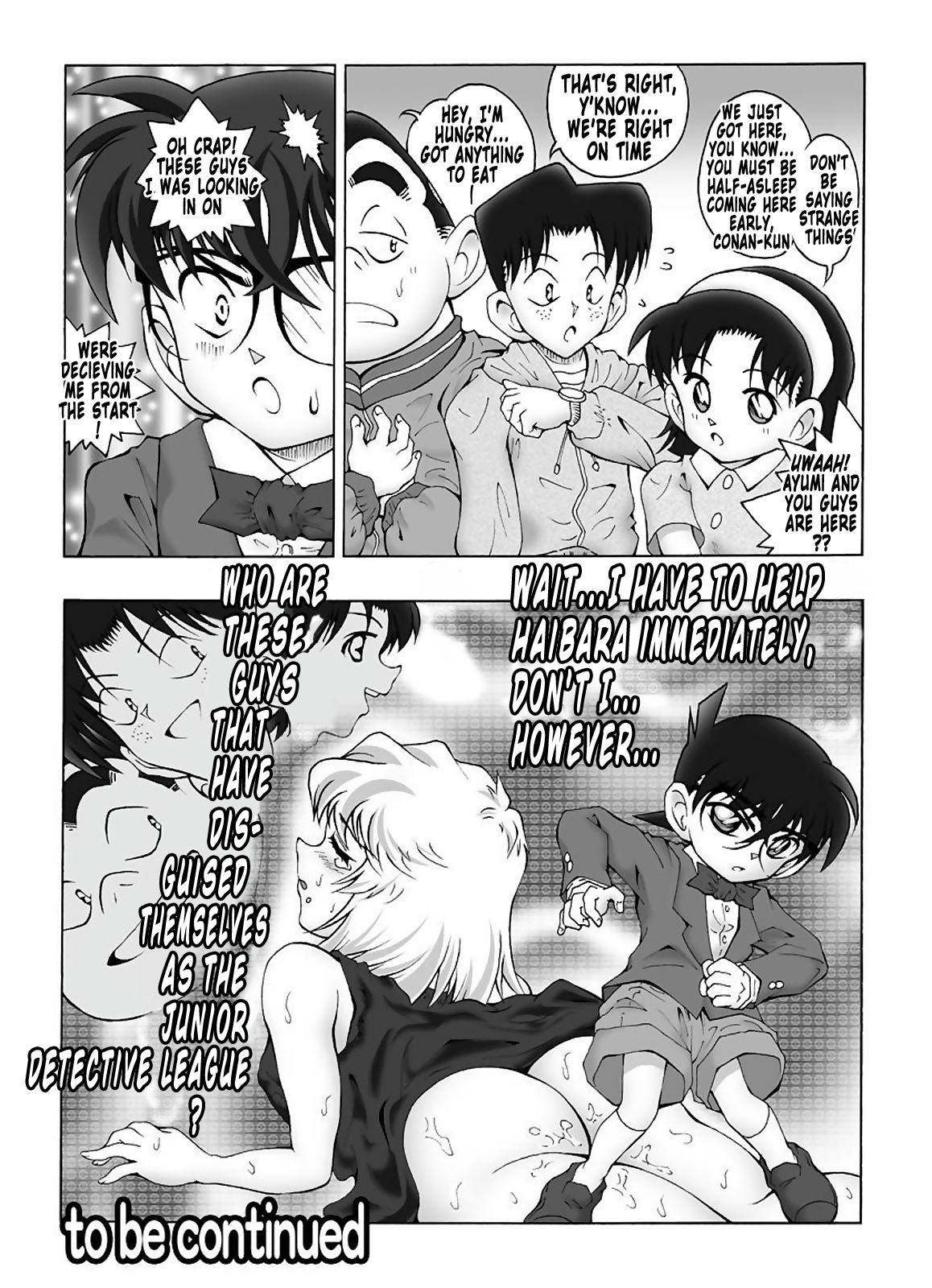 [Miraiya (Asari Shimeji)] Bumbling Detective Conan-File03-The Case Of Haibara VS The Junior Detective League (Detective Conan) [English] {Tonigobe} page 19 full