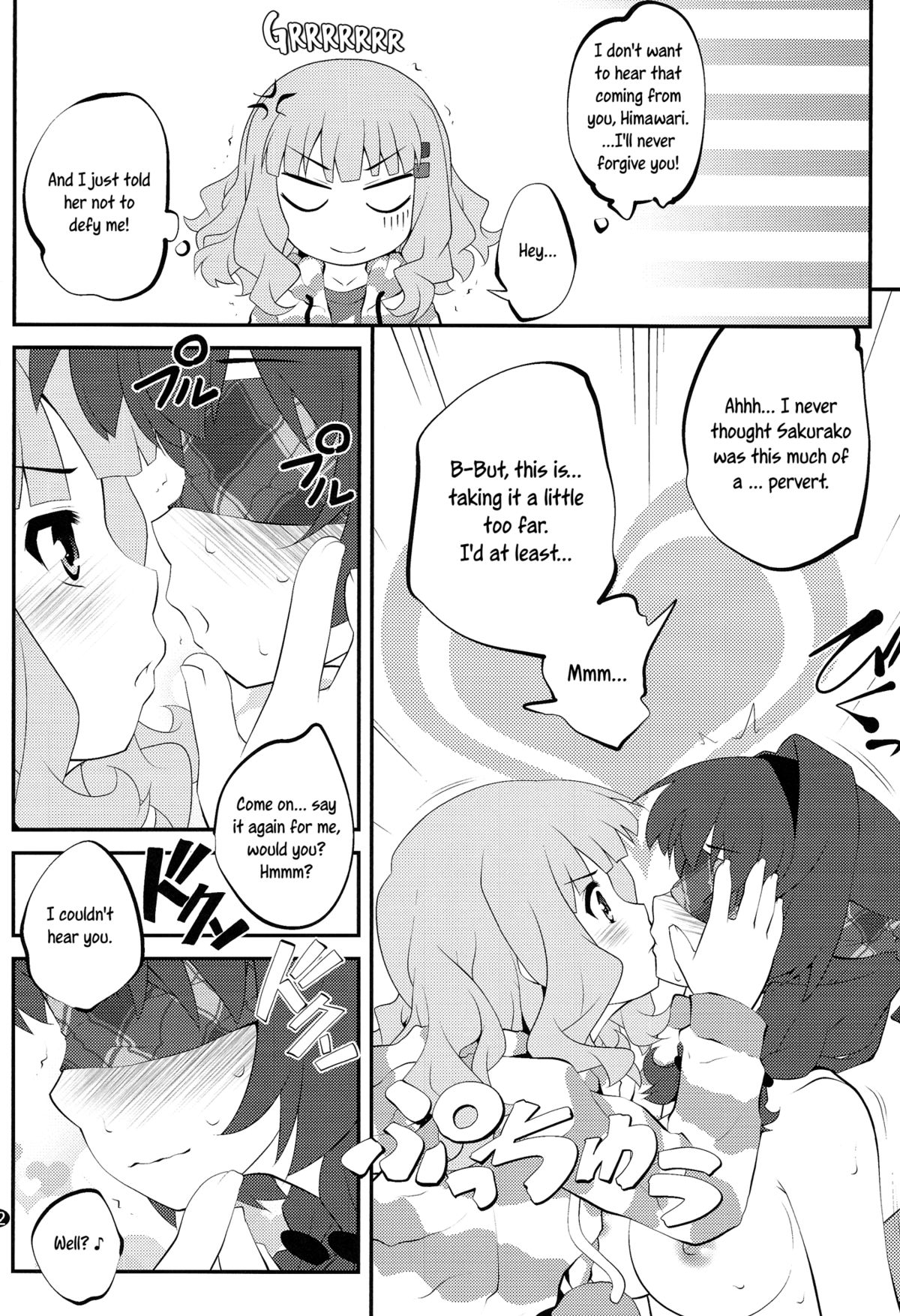 (C86) [Purimomo (Goyac)] Himegoto Flowers 7 (YuruYuri) [English] [Yuri-ism] page 11 full