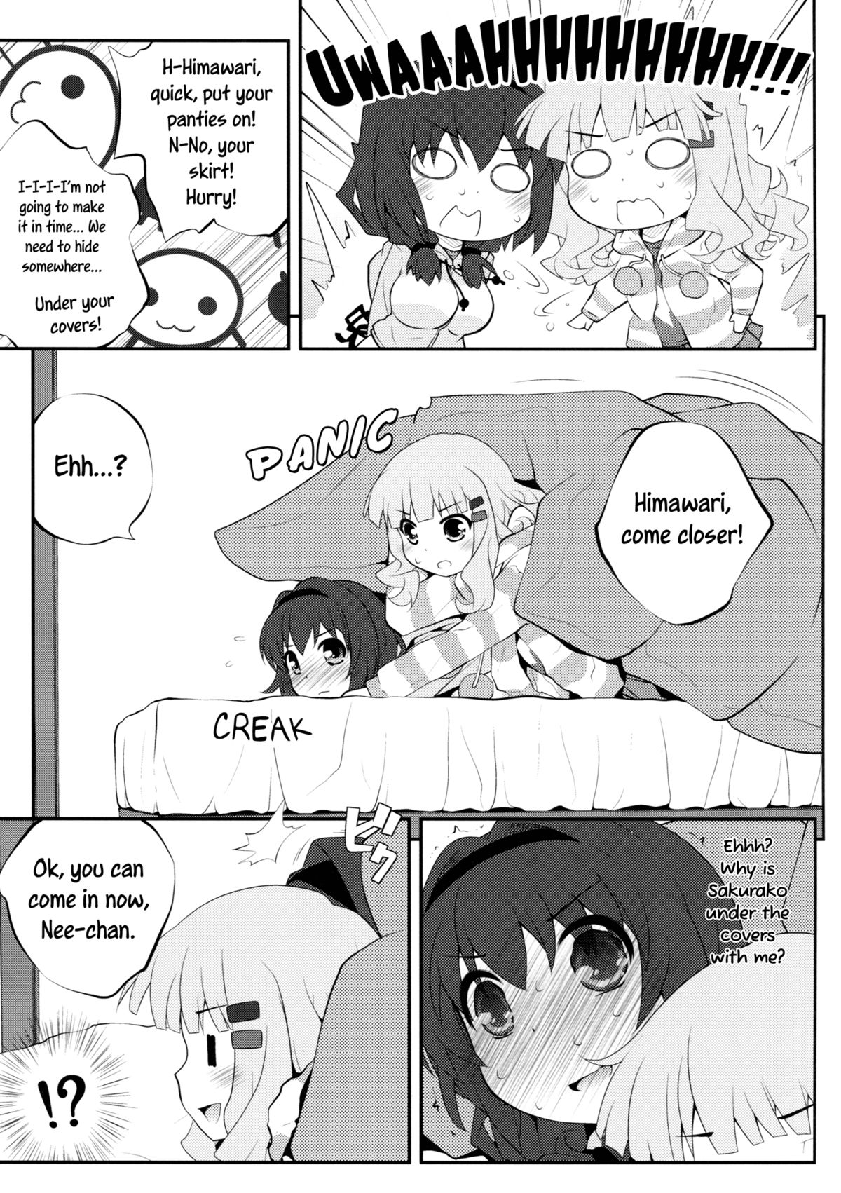 (COMIC1☆7) [Purimomo (Goyac)] Himegoto Flowers 5 | Secret Flowers 5 (YuruYuri) [English] [Yuri-ism] page 20 full