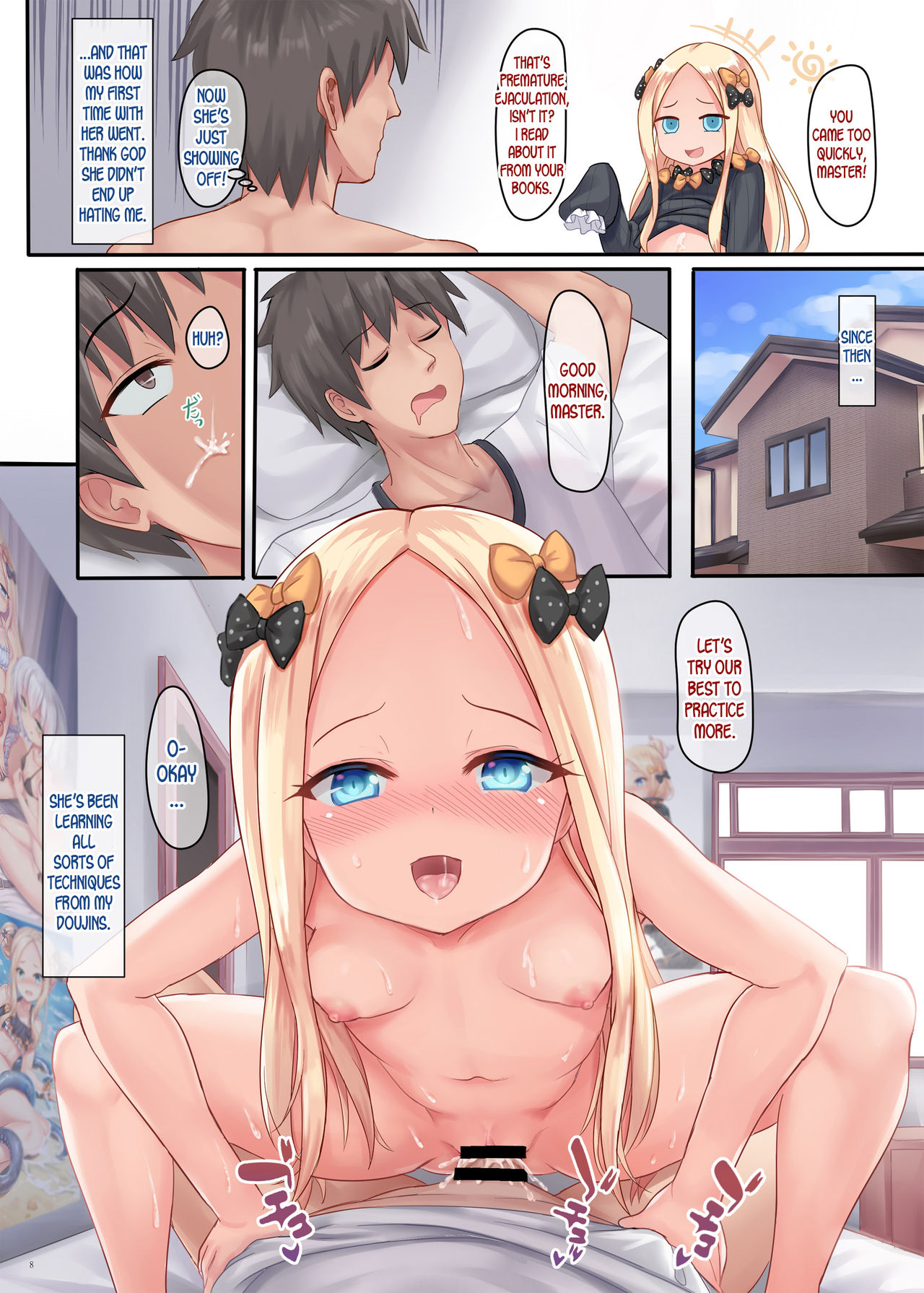 [Milkshake Work (Milkshake)] Abigail H Gakushuu Seikatsu (Fate Grand Order) [English] [desudesu] [Digital] page 9 full