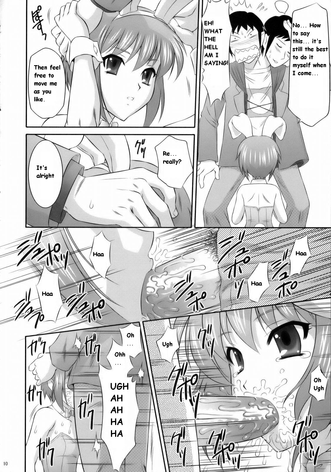 (C71) [U.R.C (Momoya Show-Neko)] Nagato Yuki wa Usagi to Kame no Yume o Miru ka? | Nagato Yuki Dreamt of The Tortoise and The Hare? (Suzumiya Haruhi no Yuuutsu) [English] [maxt] page 10 full